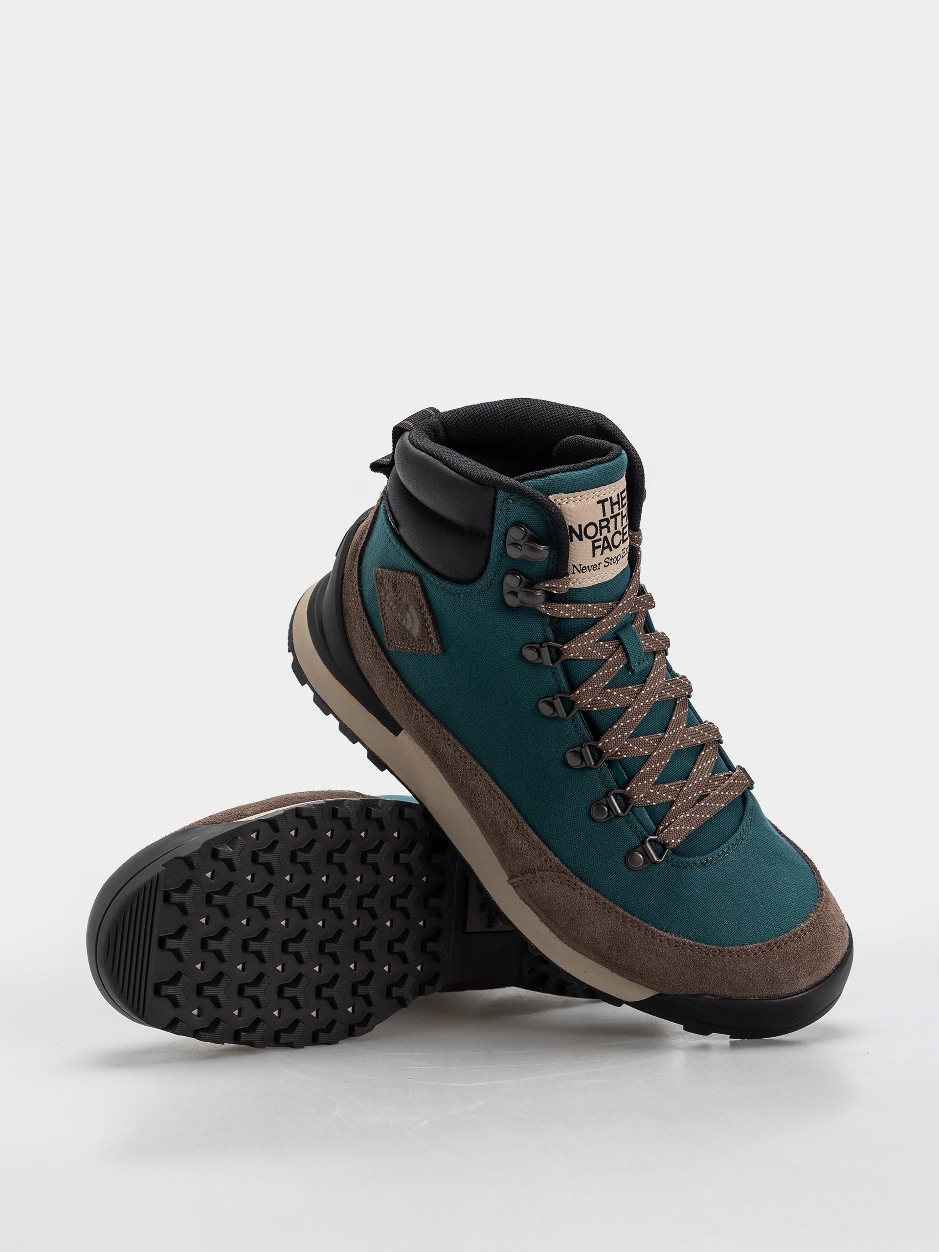 The North Face Back To Berkeley Iv Textile Wp Cipők (pacific teal/smokey bro)