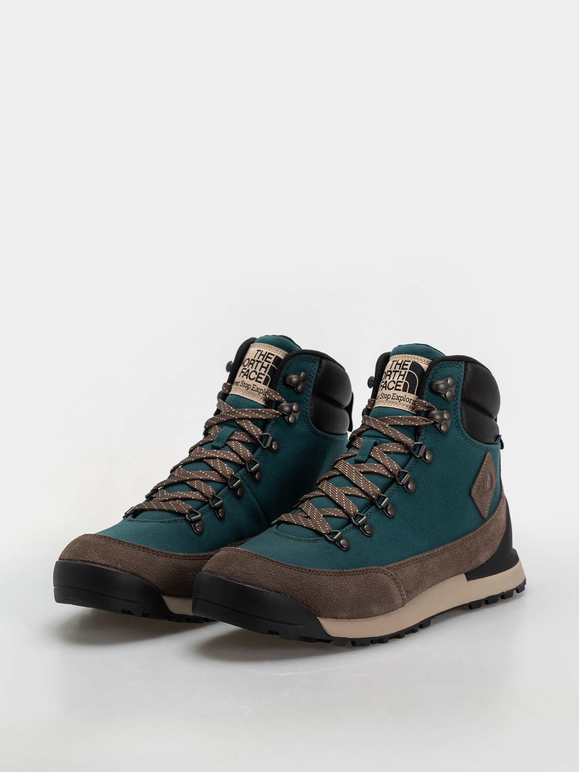 The North Face Back To Berkeley Iv Textile Wp Cipők (pacific teal/smokey bro)