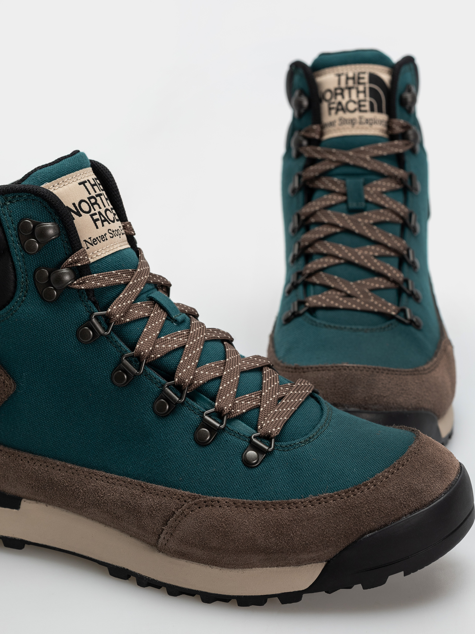 The North Face Back To Berkeley Iv Textile Wp Cipők (pacific teal/smokey bro)