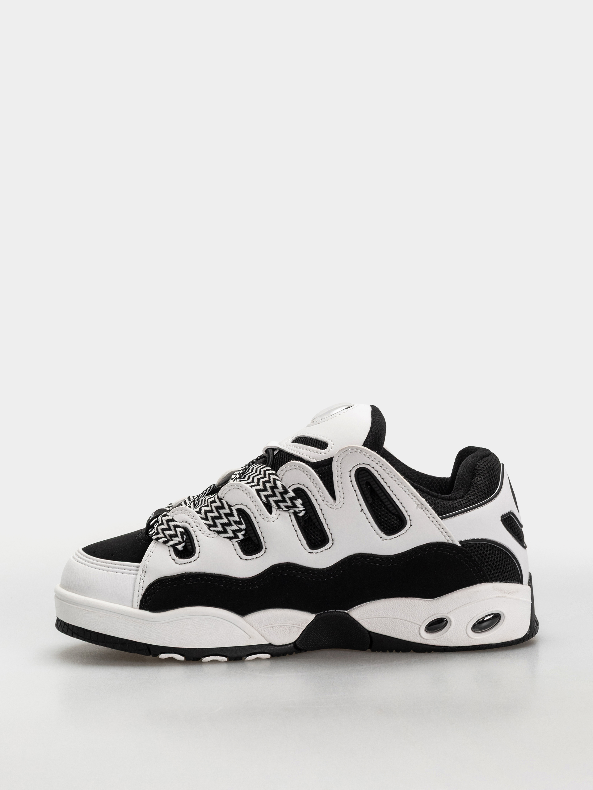 Osiris D3 OG Cipők (black/white/zigzag)