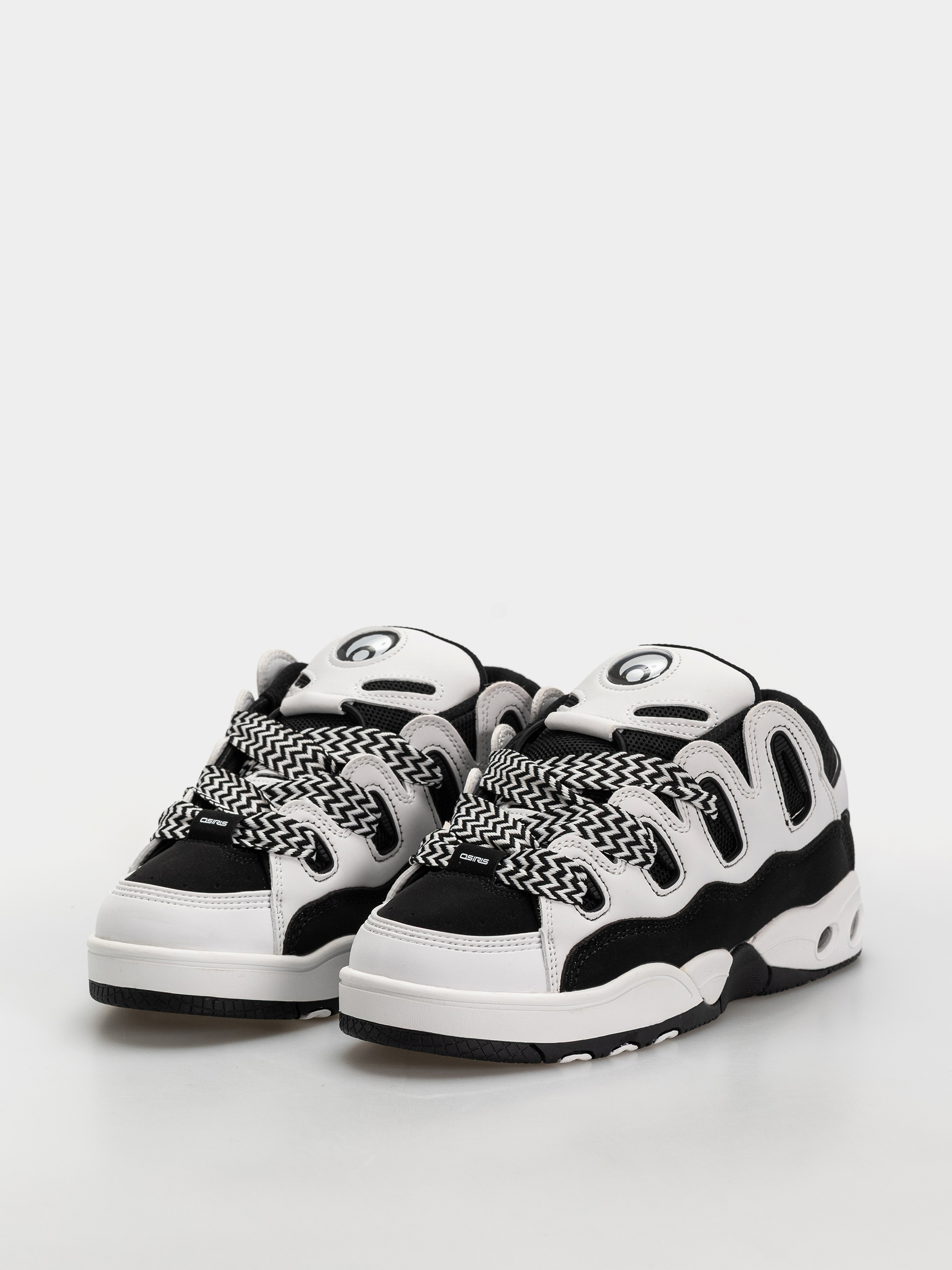 Osiris D3 OG Cipők (black/white/zigzag)
