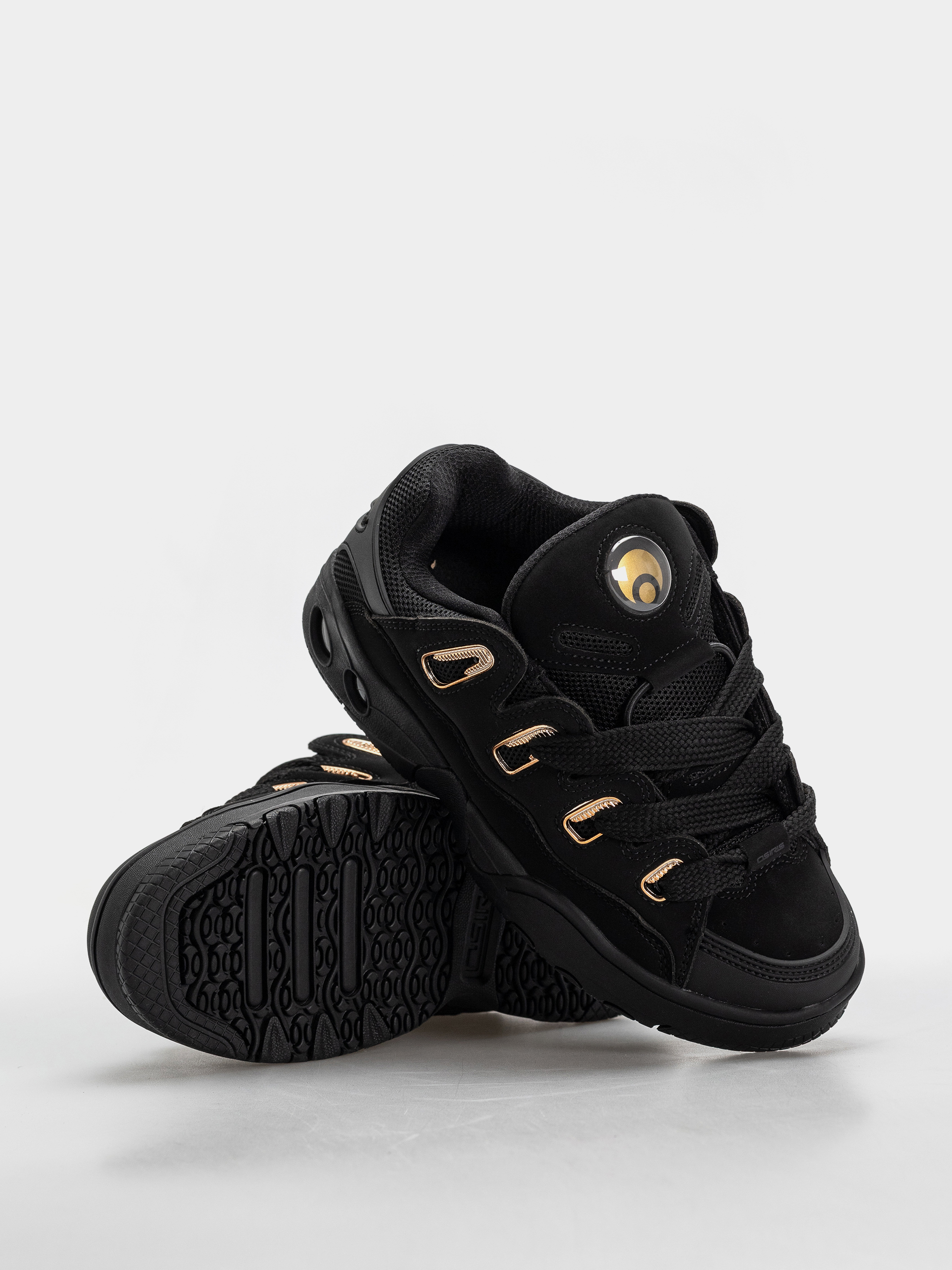 Osiris D3 OG Cipők (black/black/gold)