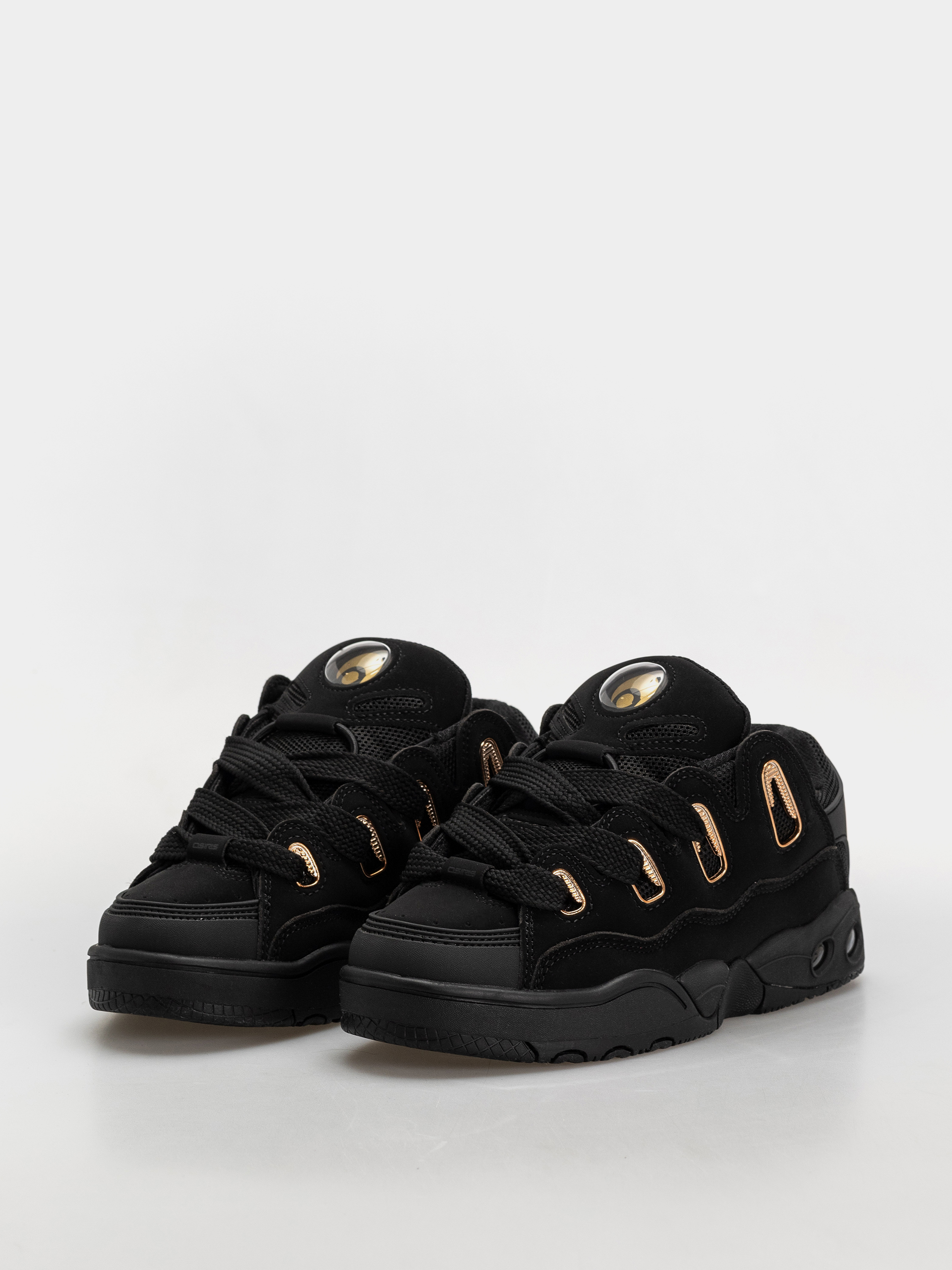 Osiris D3 OG Cipők (black/black/gold)