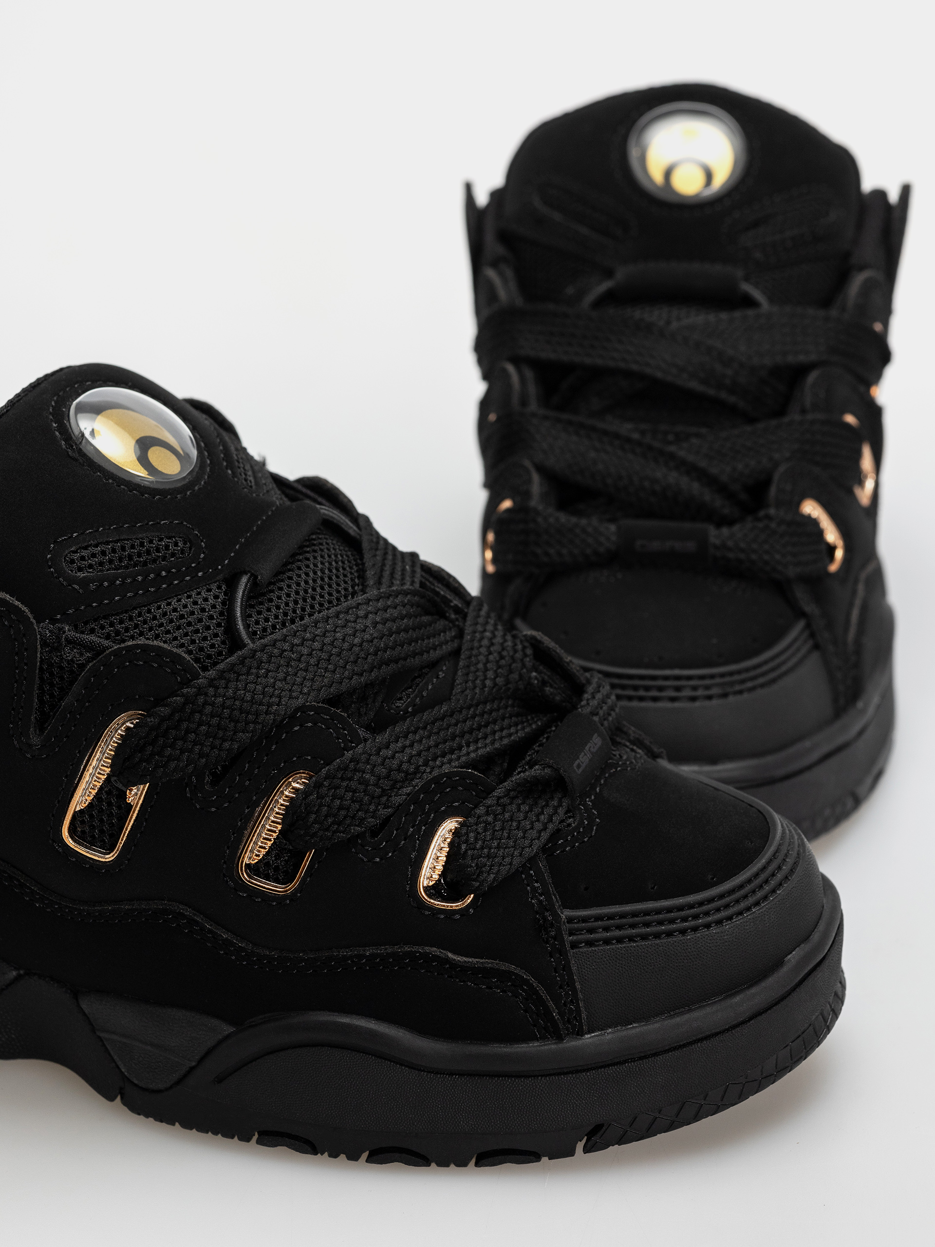 Osiris D3 OG Cipők (black/black/gold)