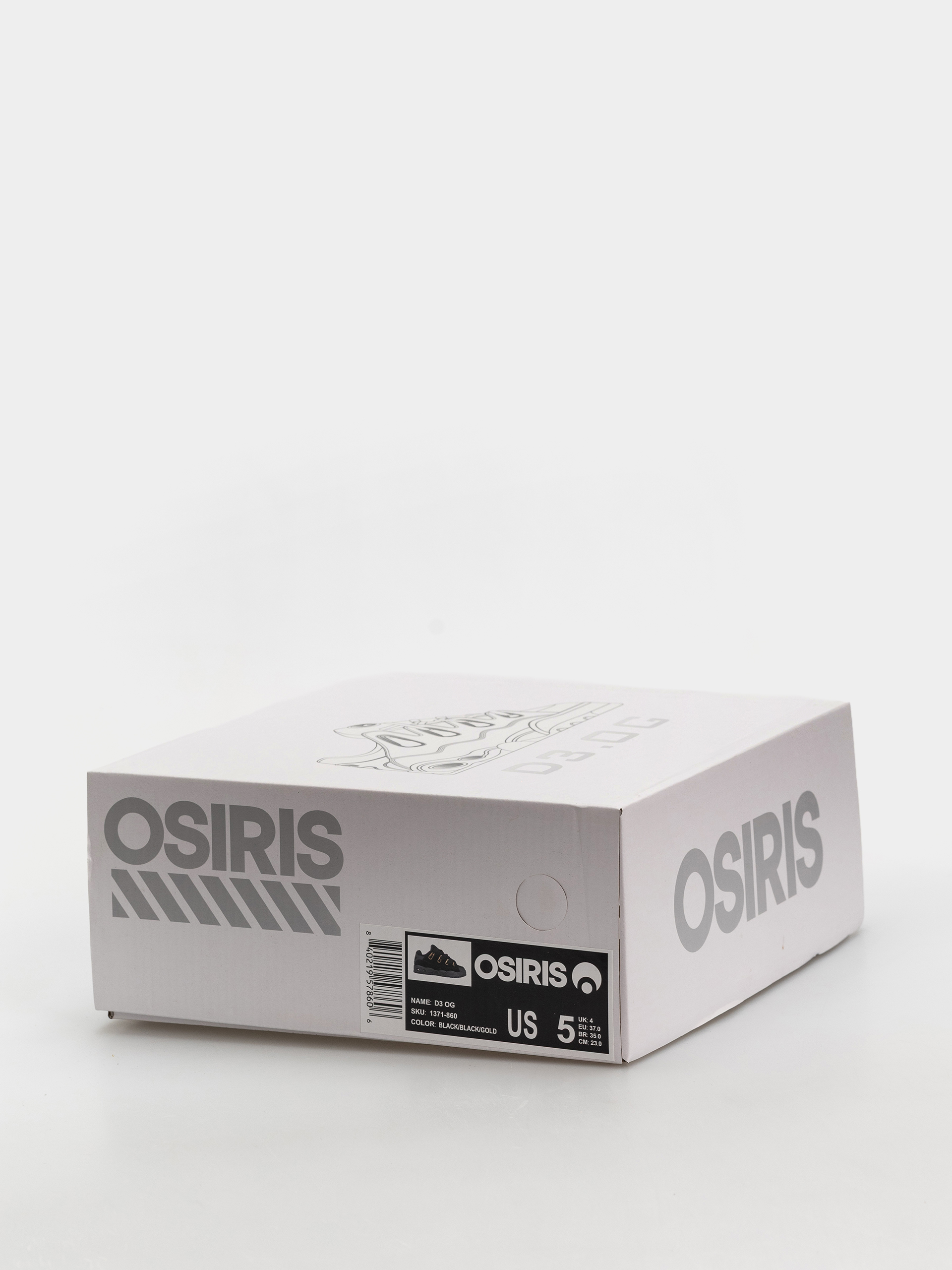Osiris D3 OG Cipők (black/black/gold)