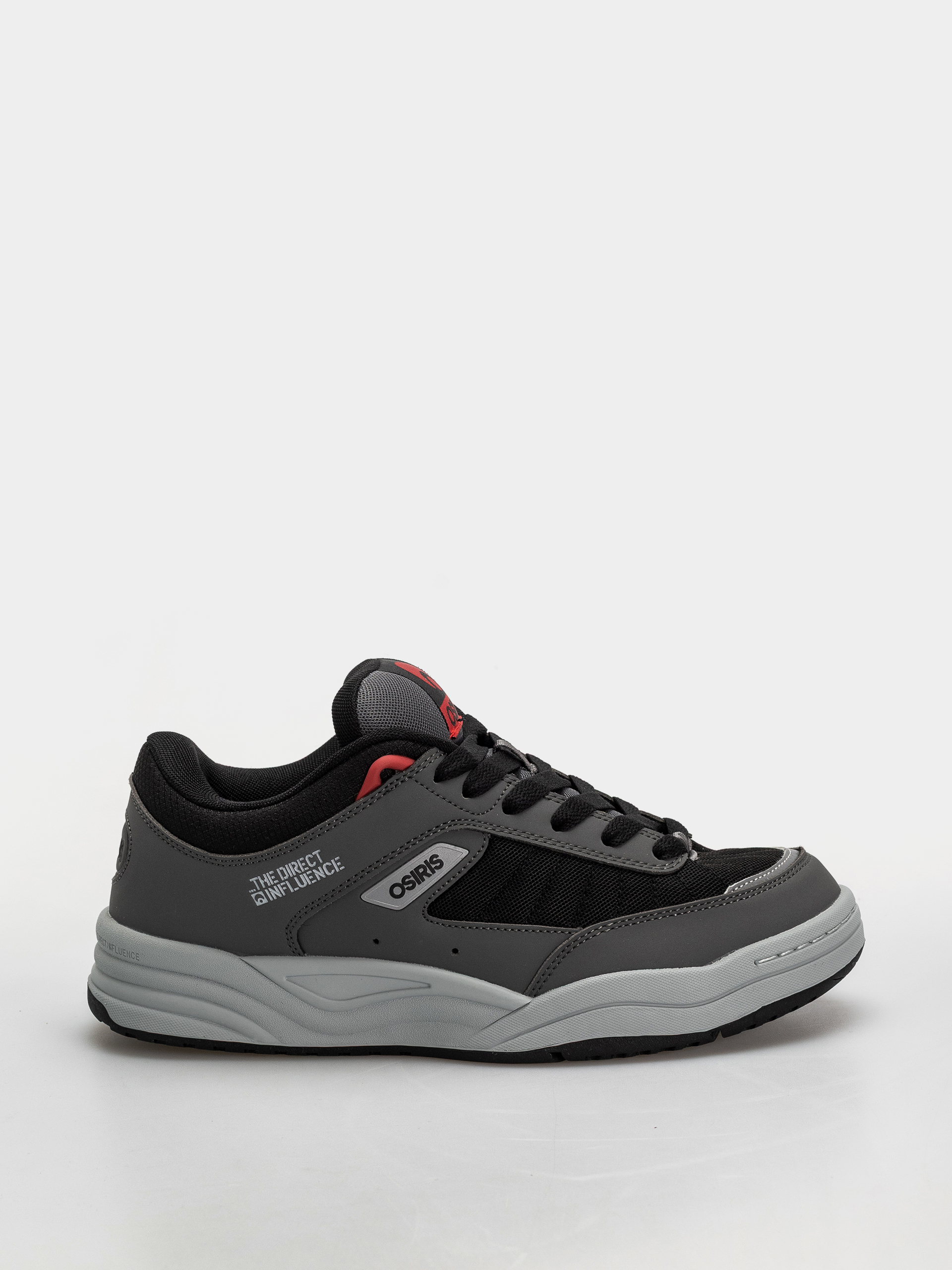 Osiris Flux Cipők (charcoal/black/red)