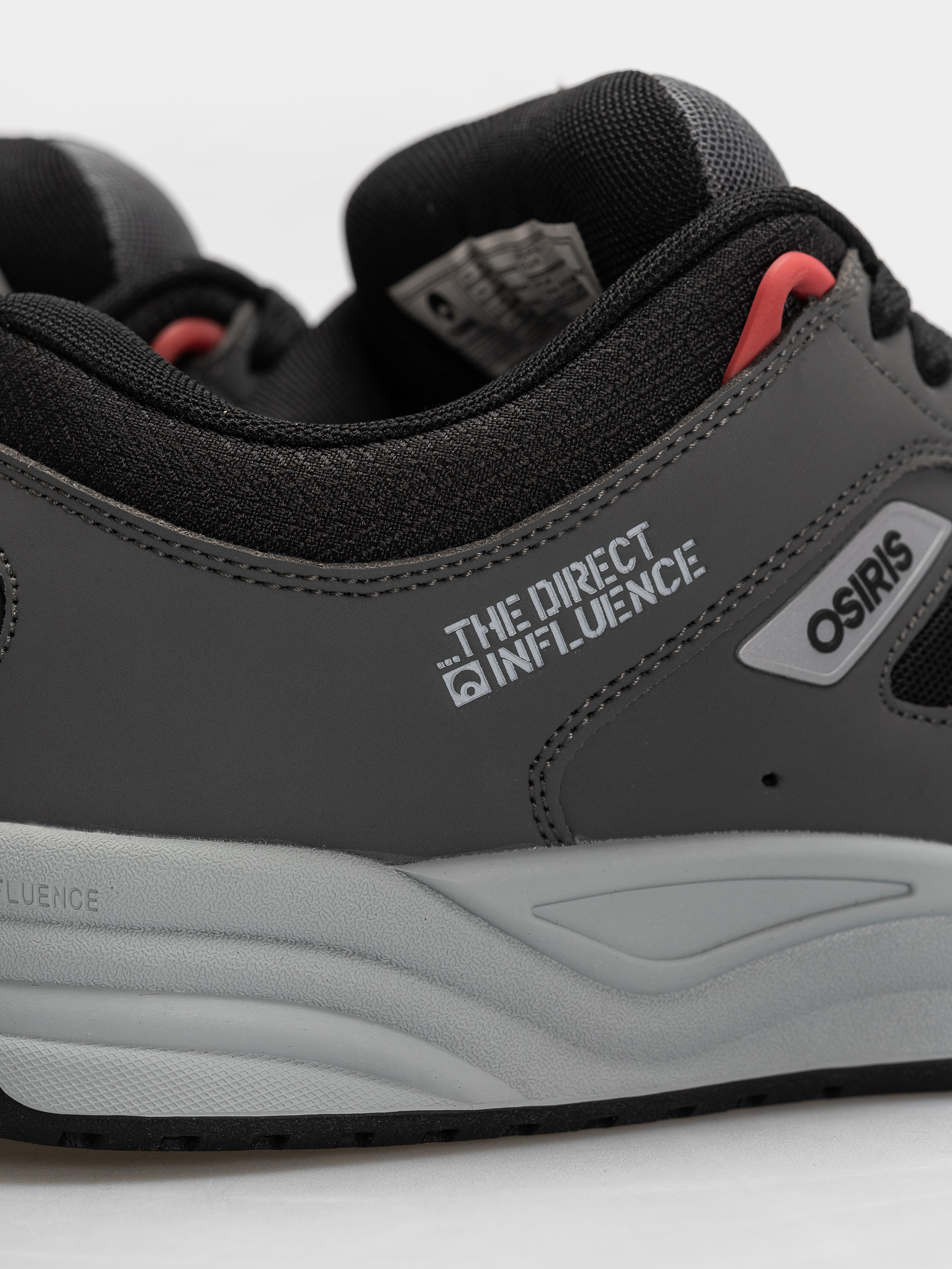 Osiris Flux Cipők (charcoal/black/red)