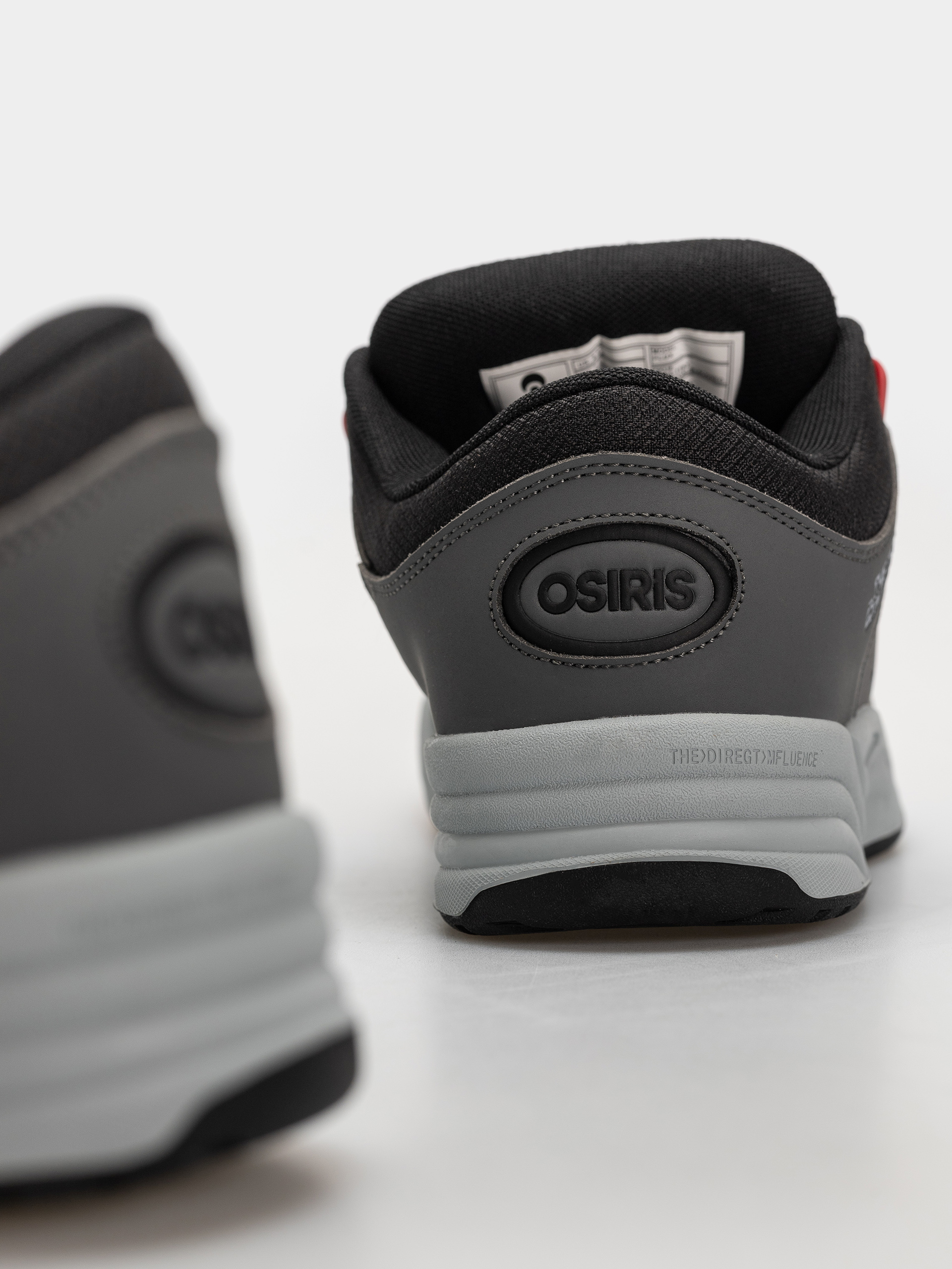 Osiris Flux Cipők (charcoal/black/red)