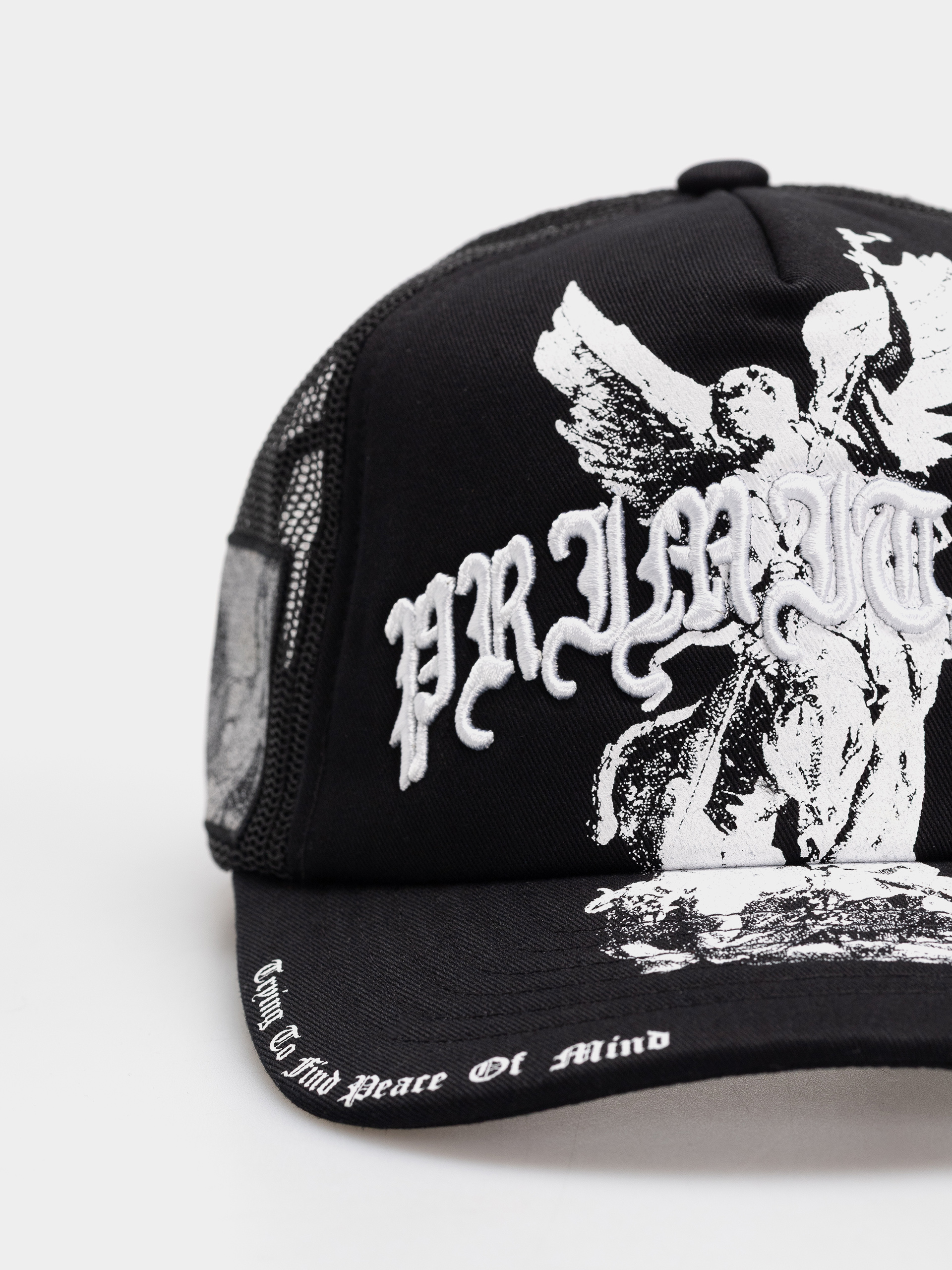 Primitive Century Trucker Baseball sapka (black)