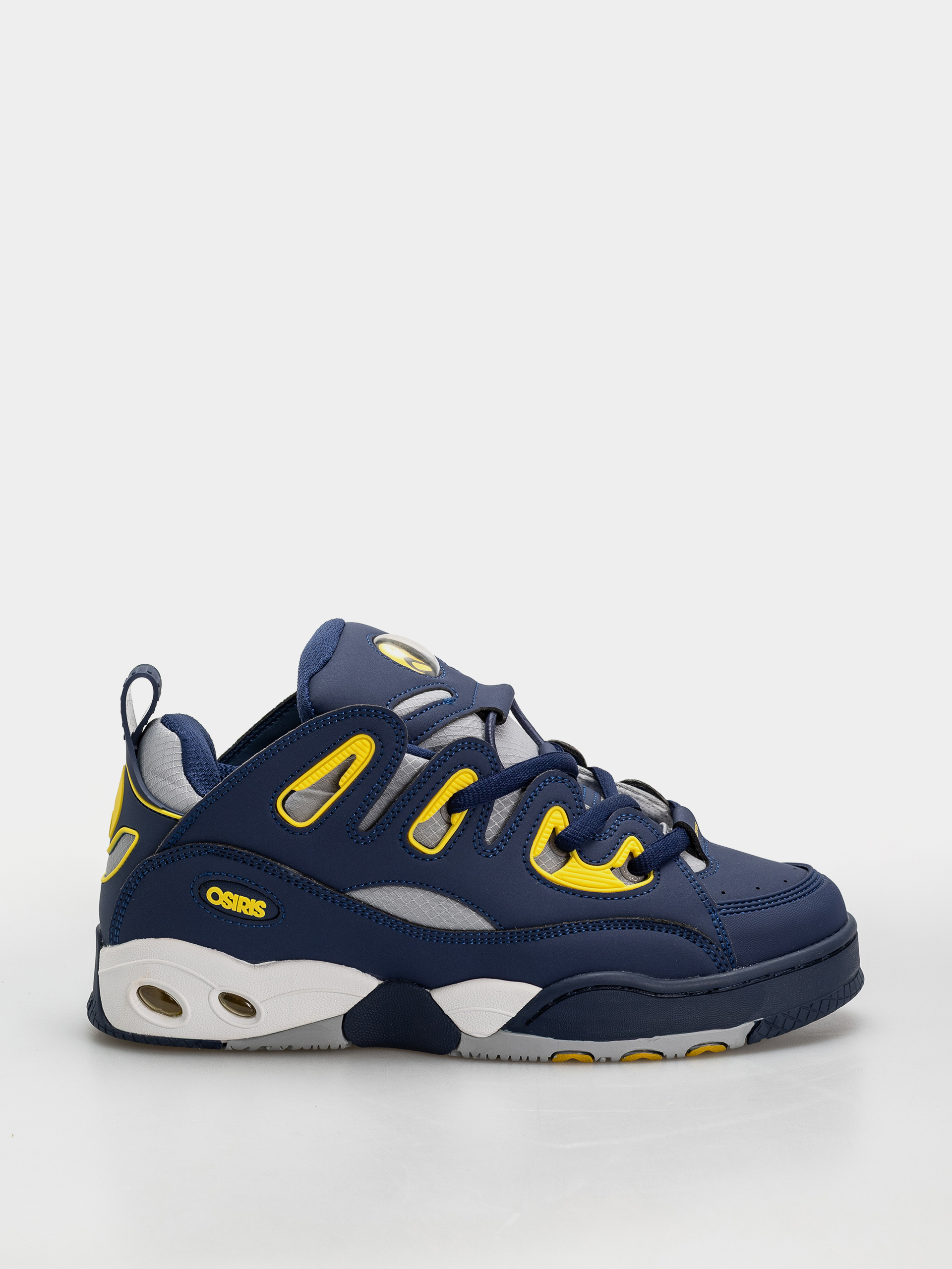 Osiris D3 E Cipők (navy/grey/yellow)