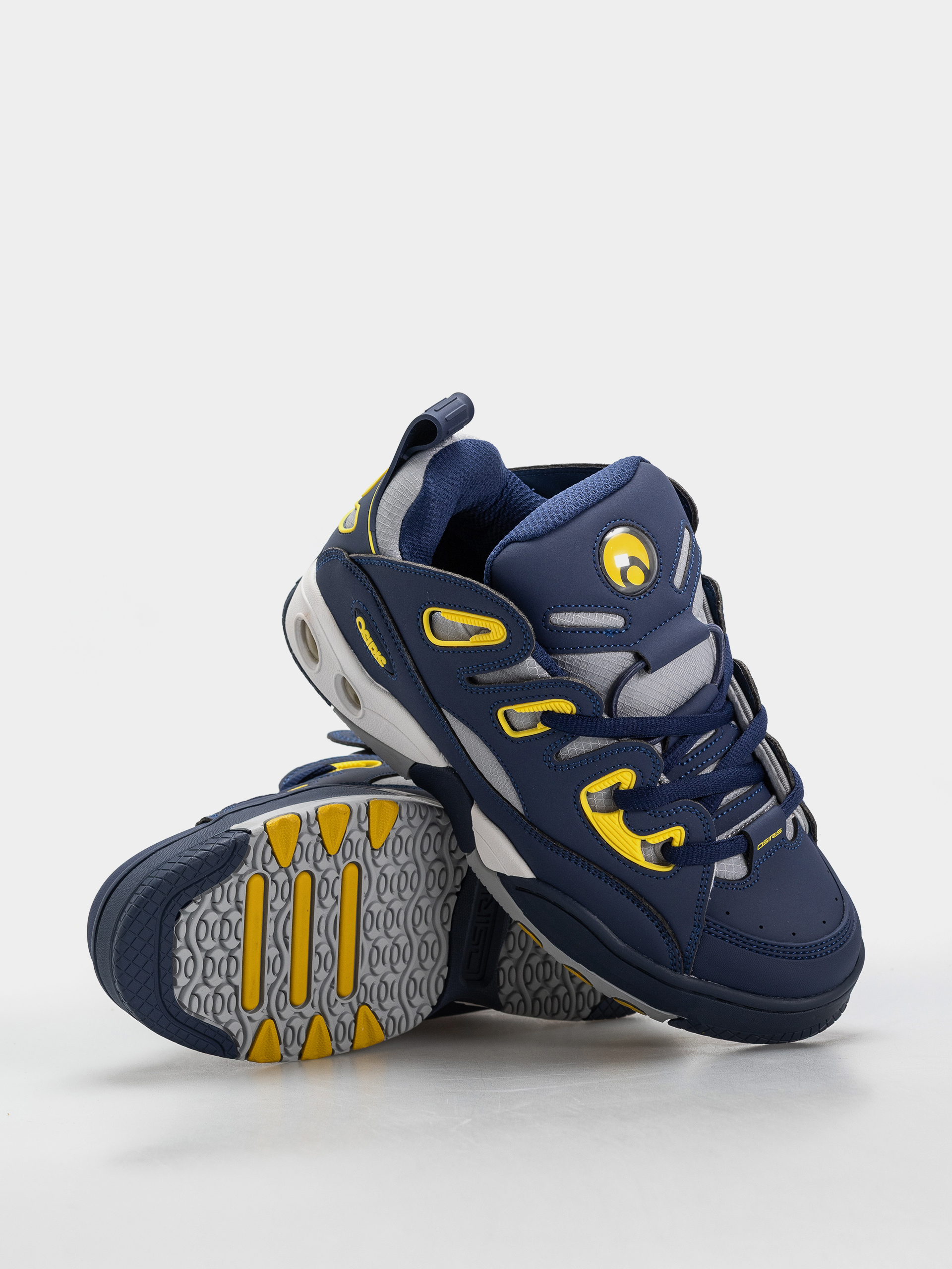 Osiris D3 E Cipők (navy/grey/yellow)