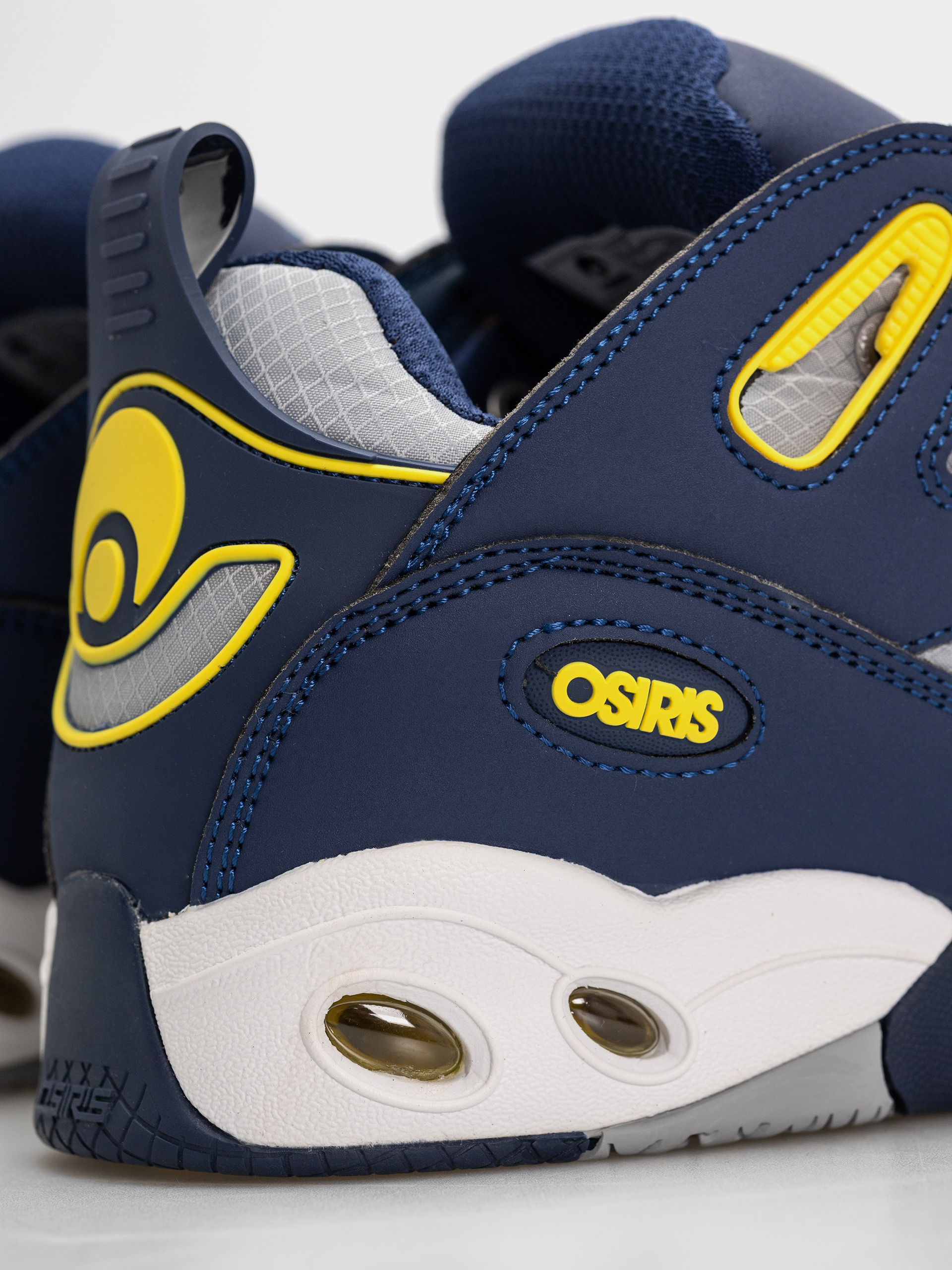 Osiris D3 E Cipők (navy/grey/yellow)