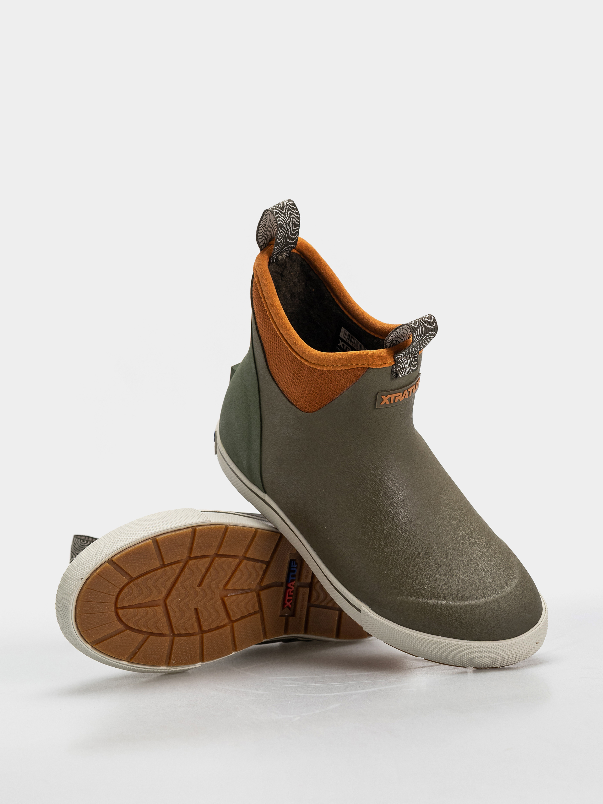 Xtratuf Camp Collection Ankle Deck Boot Cipők (dark olive spice)