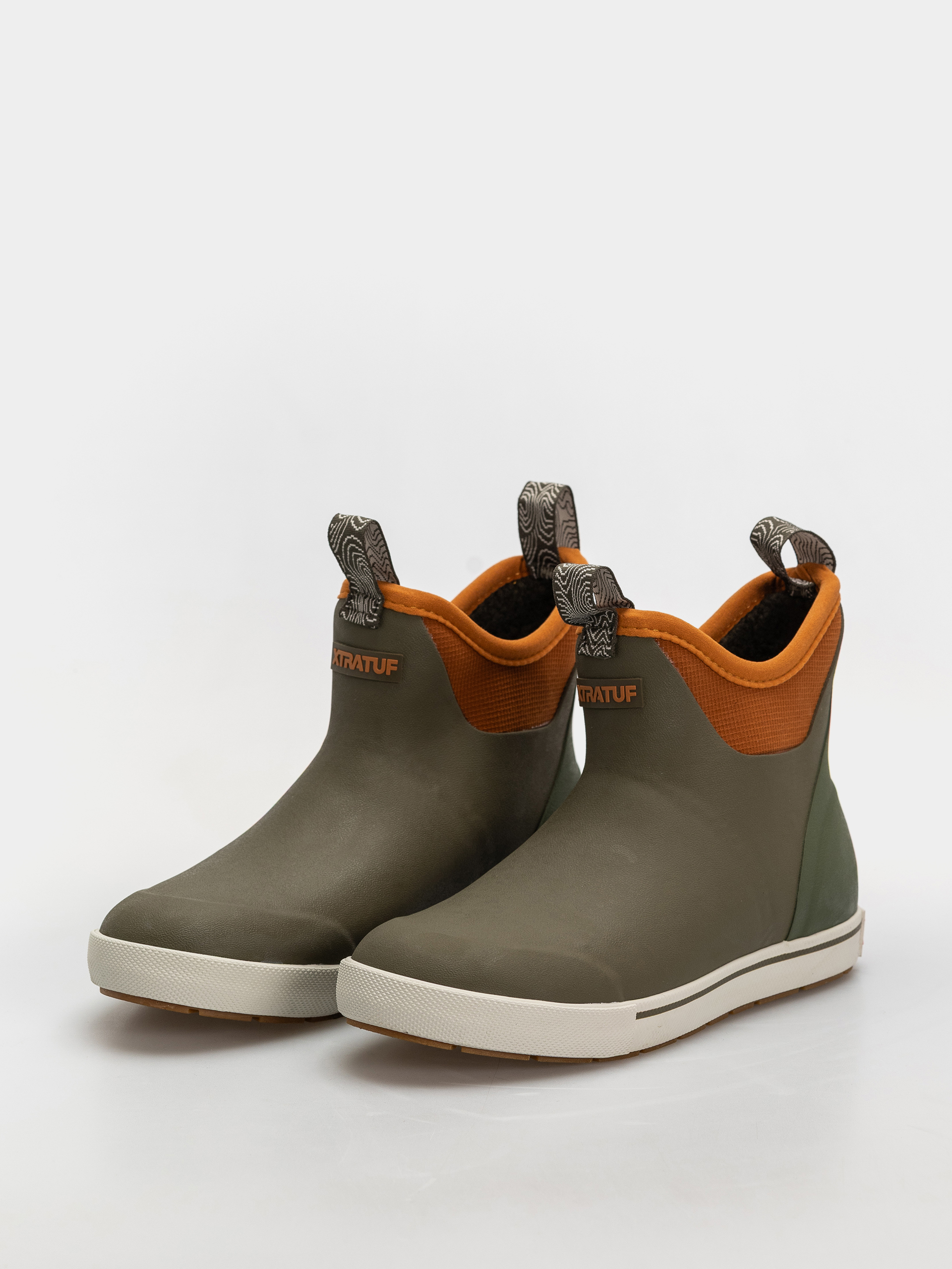 Xtratuf Camp Collection Ankle Deck Boot Cipők (dark olive spice)