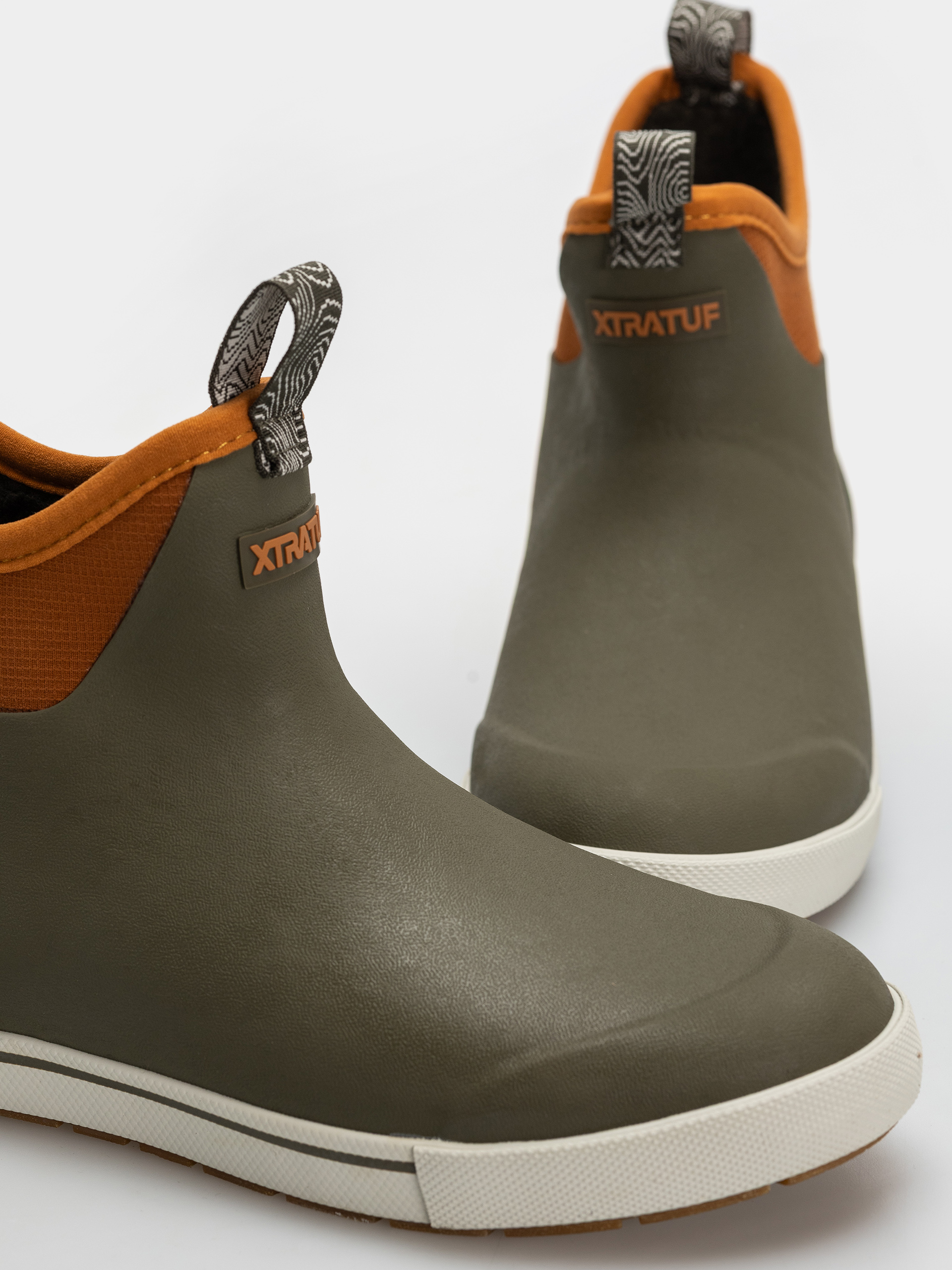 Xtratuf Camp Collection Ankle Deck Boot Cipők (dark olive spice)