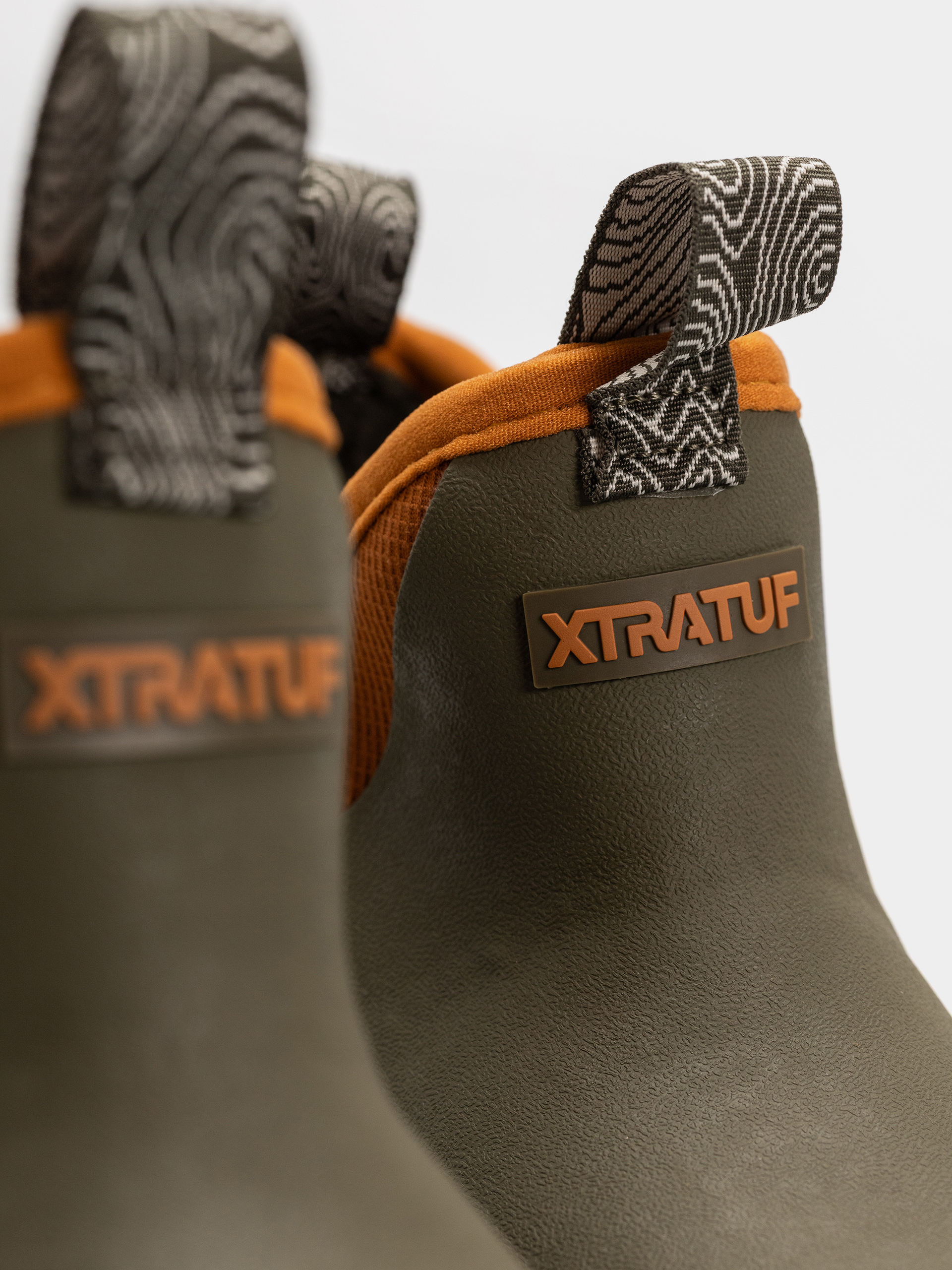 Xtratuf Camp Collection Ankle Deck Boot Cipők (dark olive spice)