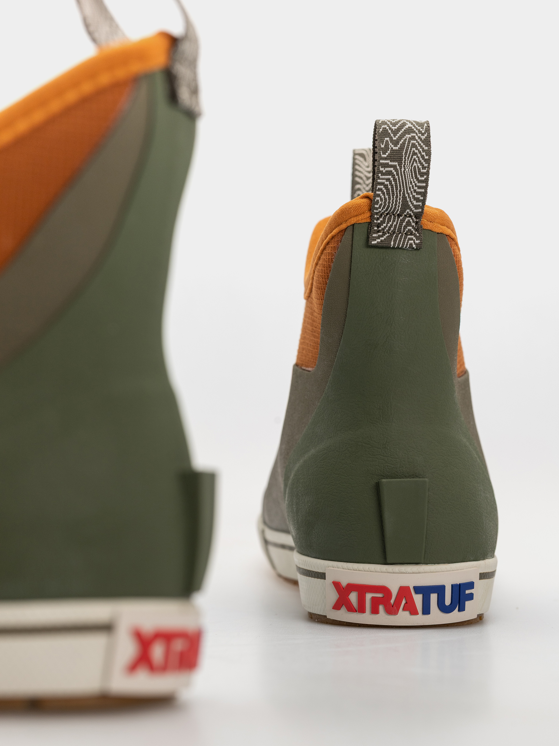 Xtratuf Camp Collection Ankle Deck Boot Cipők (dark olive spice)