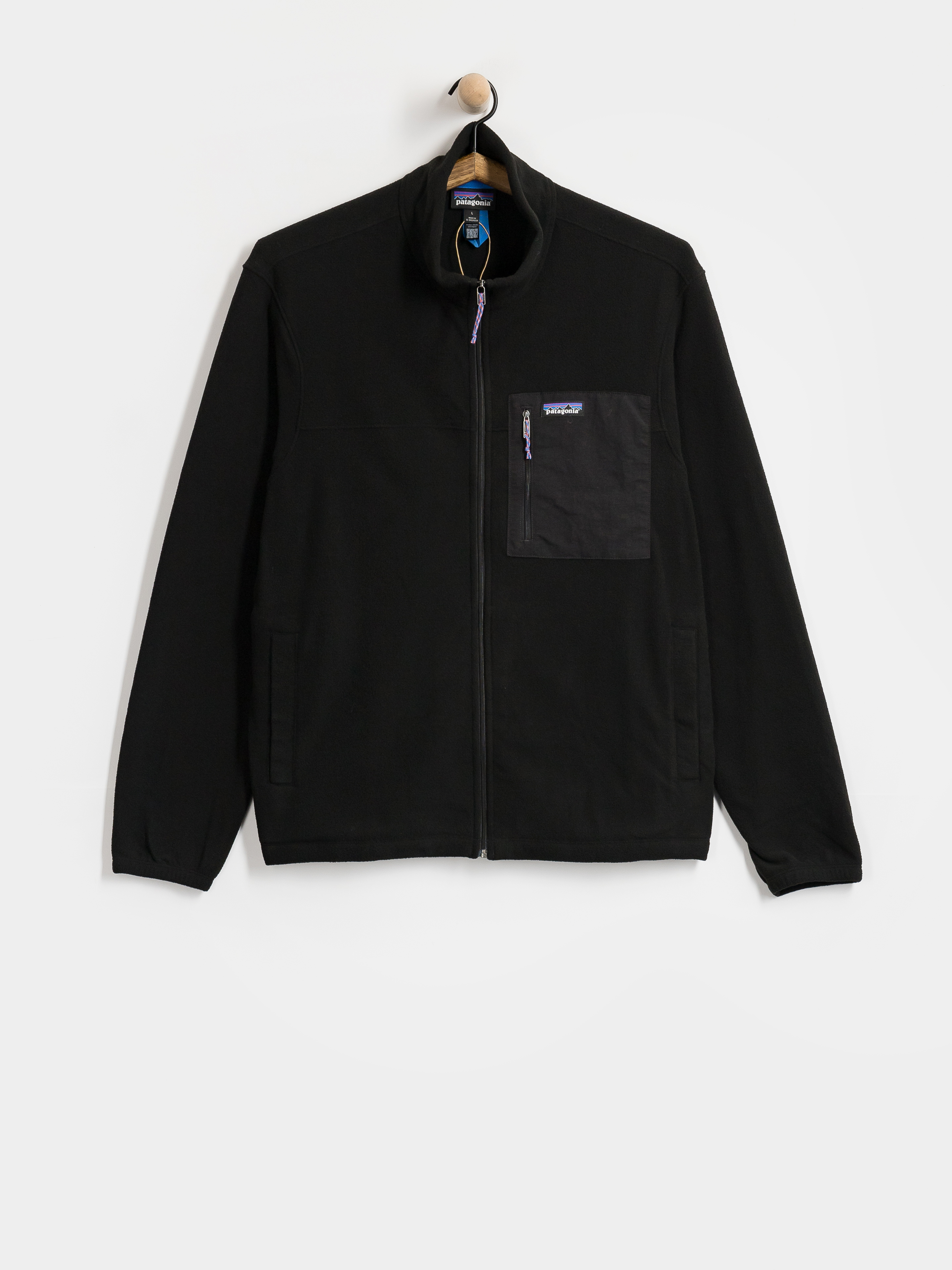Patagonia Micro D Patch Pocket Dzseki (black)
