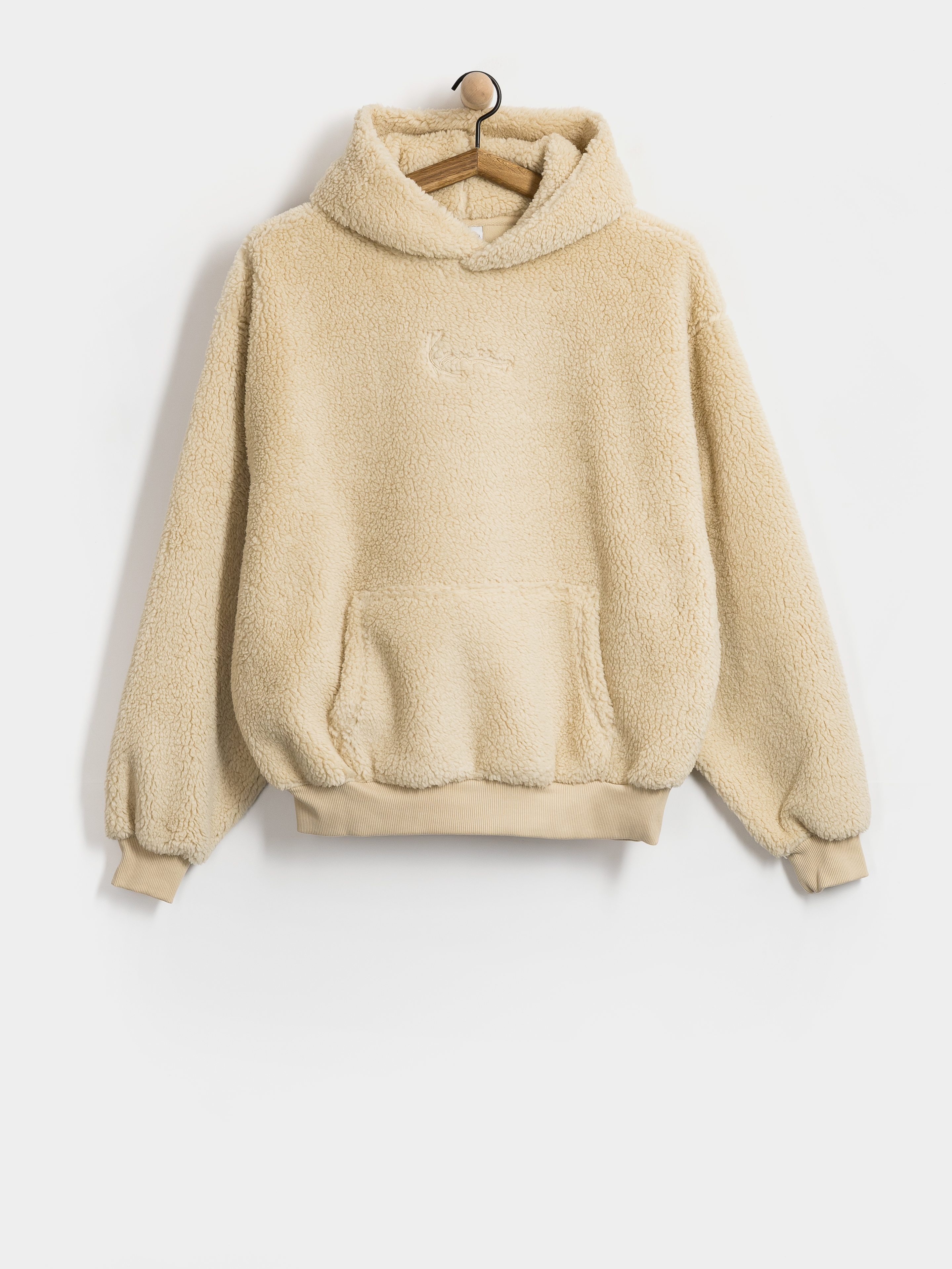 Karl Kani Signature Essential Teddy OS HD Kapucnis pulóver (sand)