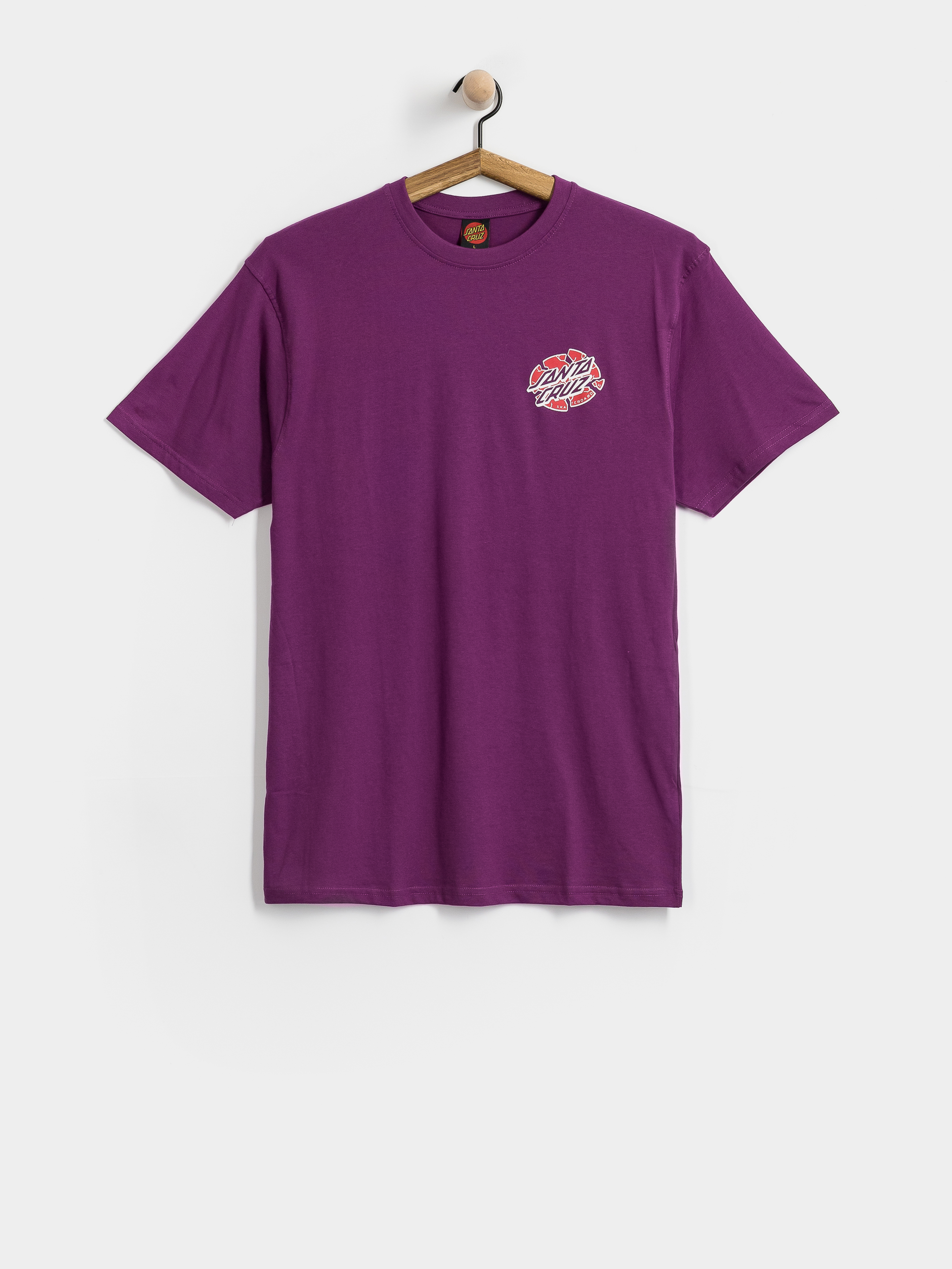 Santa Cruz Grabke Exploding Dot Póló (fresh purple)
