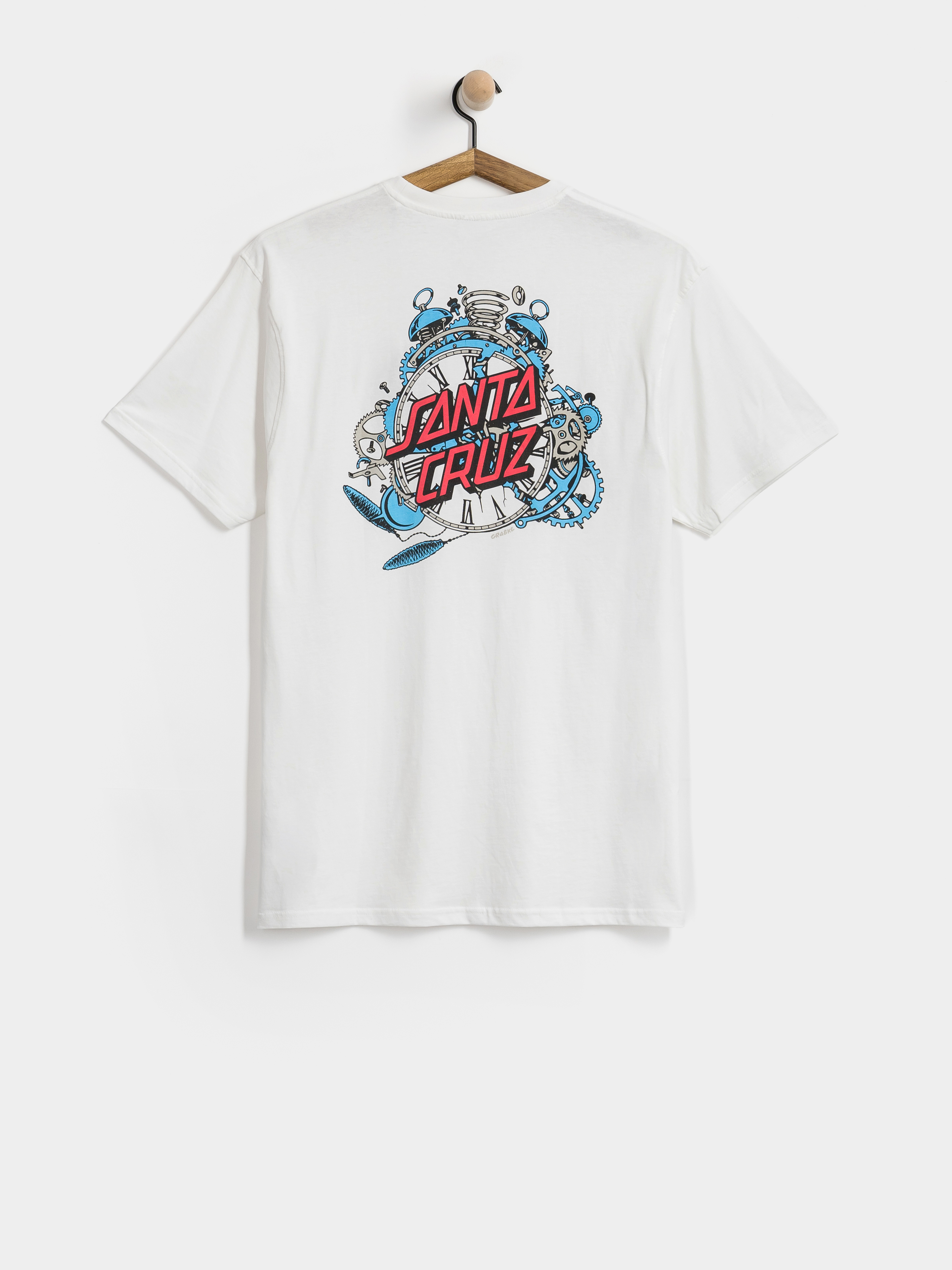 Santa Cruz Grabke Exploding Dot Póló (white)