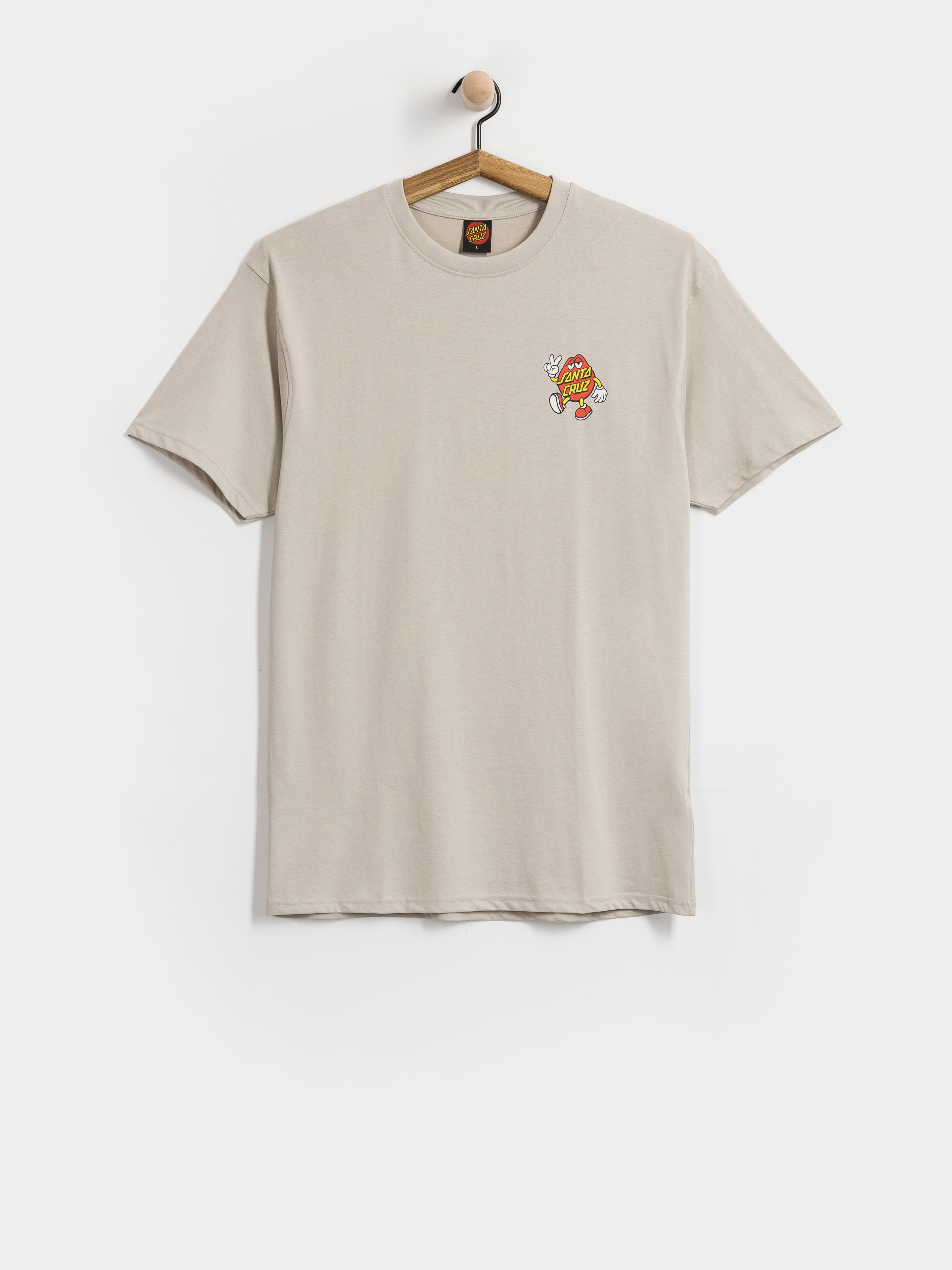Santa Cruz Dot Dudes Póló (warm grey)