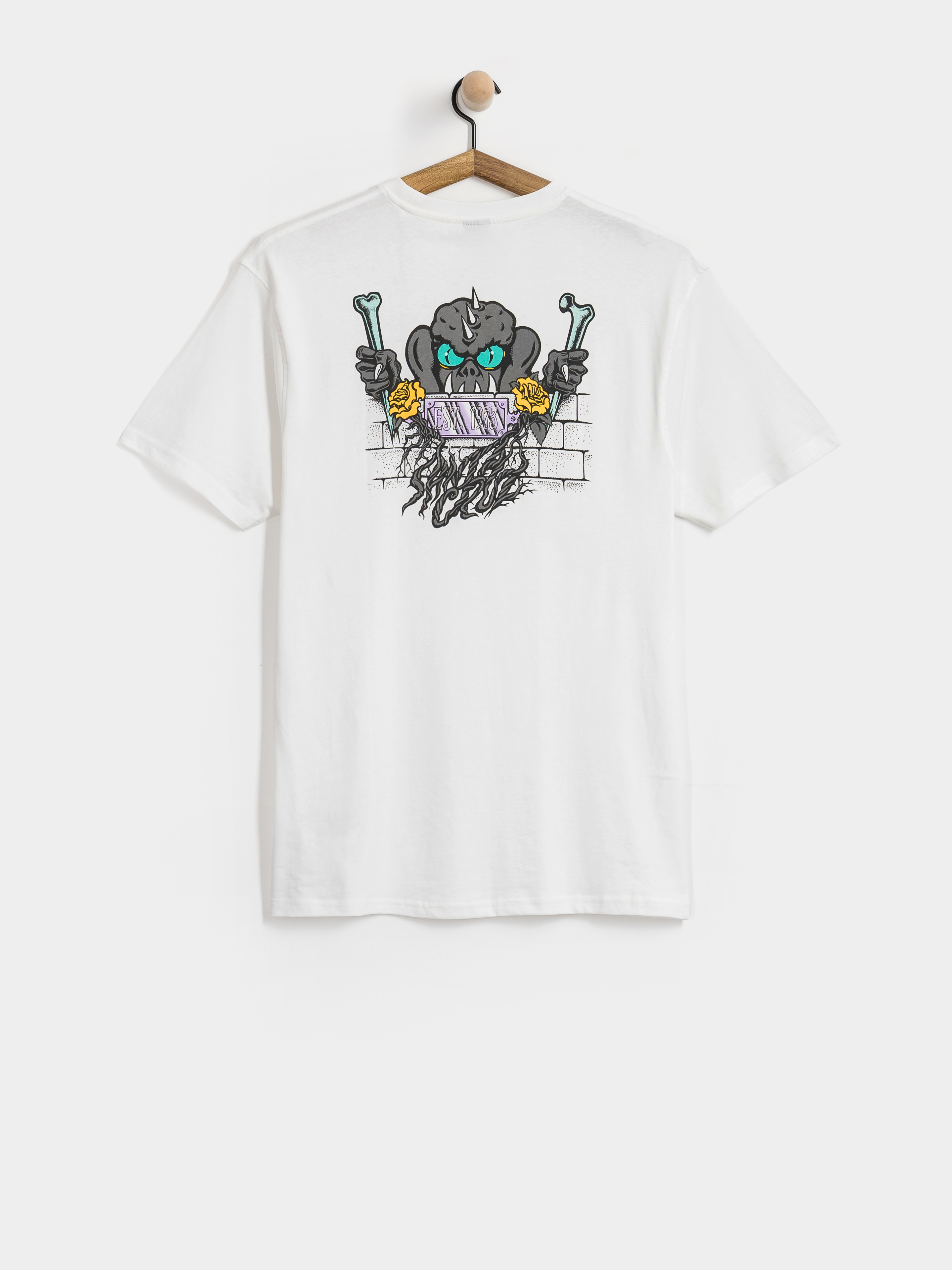 Santa Cruz Rankine Monster Póló (white)