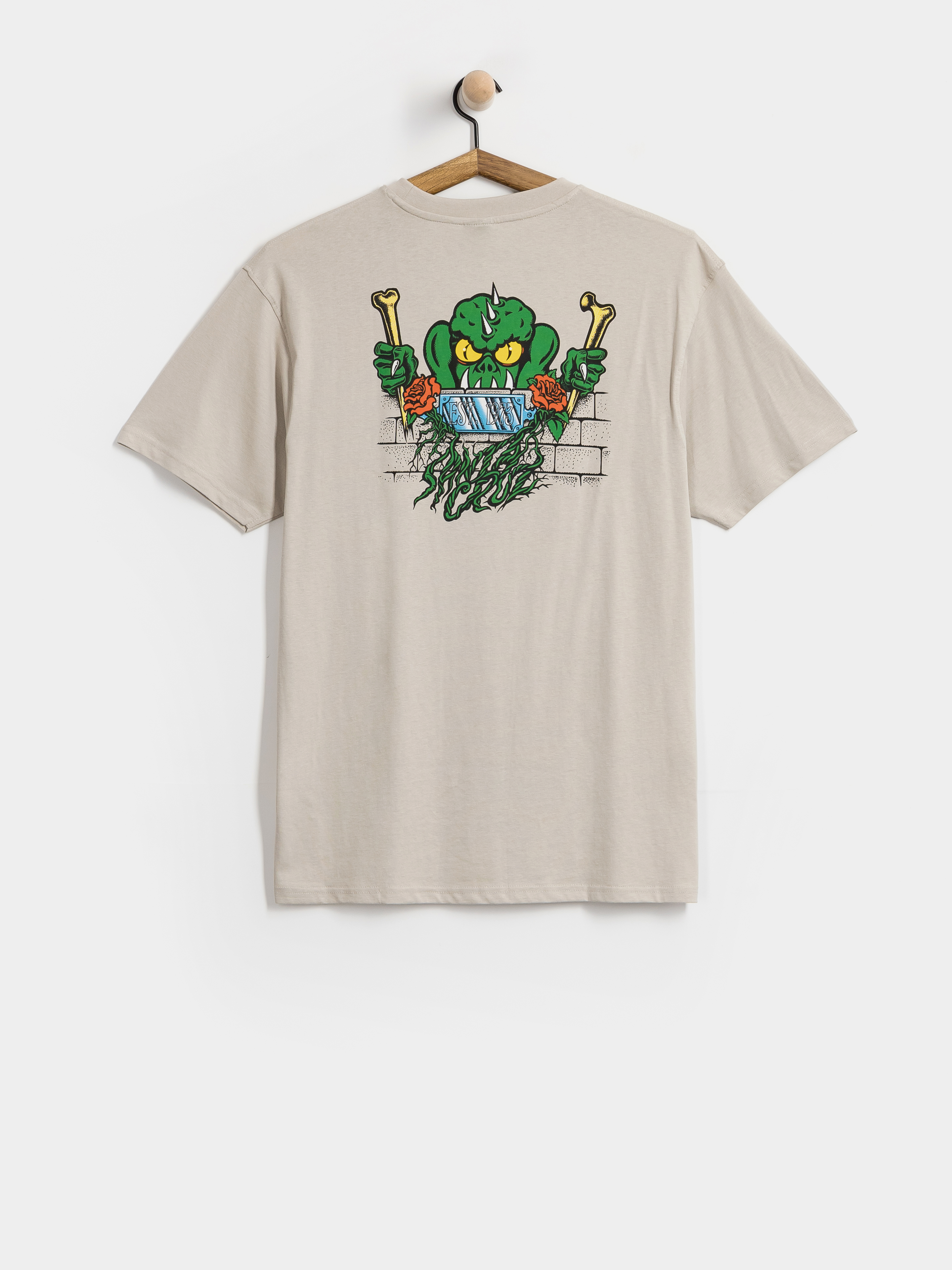 Santa Cruz Rankine Monster Póló (warm grey)