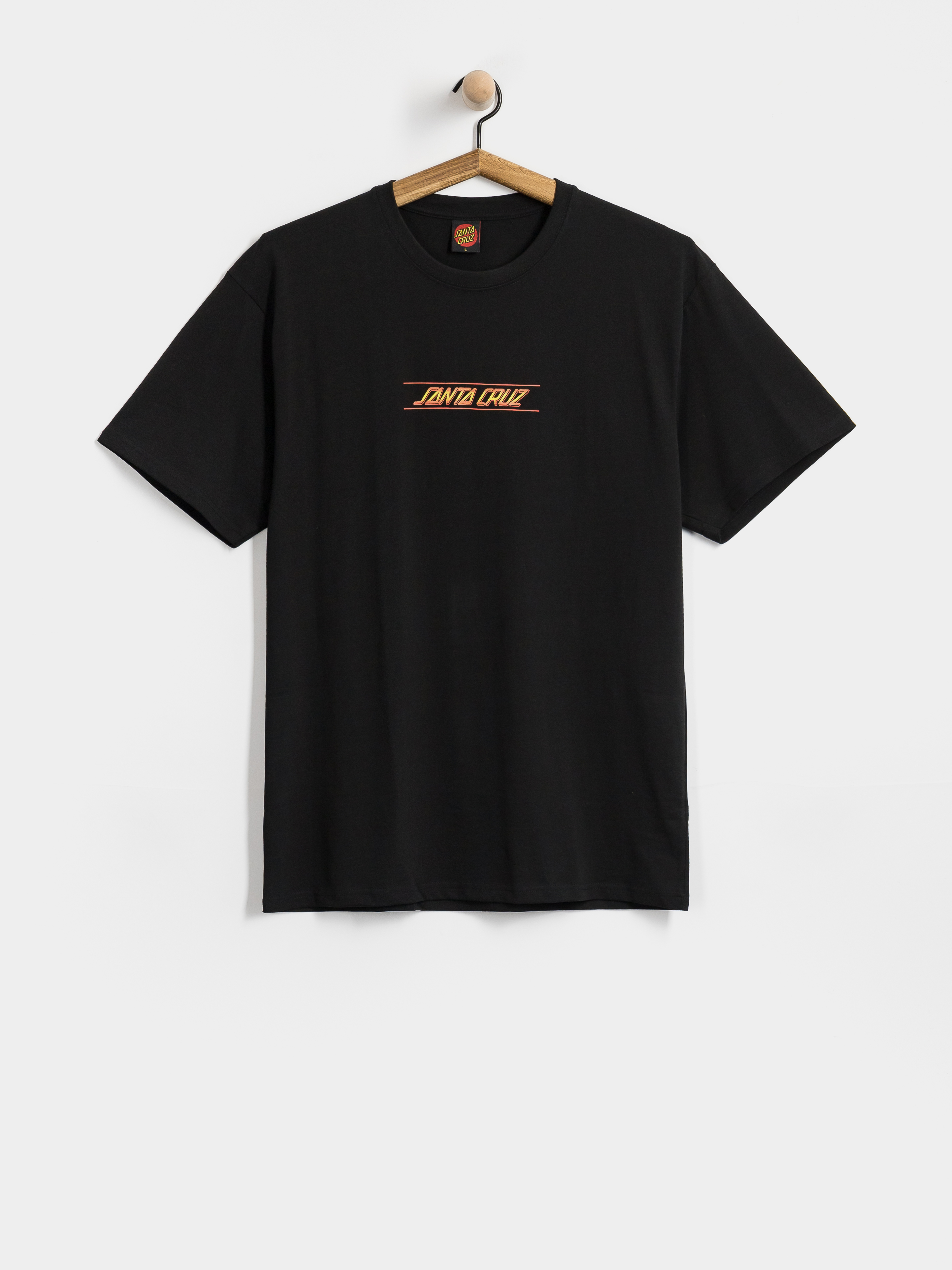 Santa Cruz Classic Fade Strip Centre Póló (black)