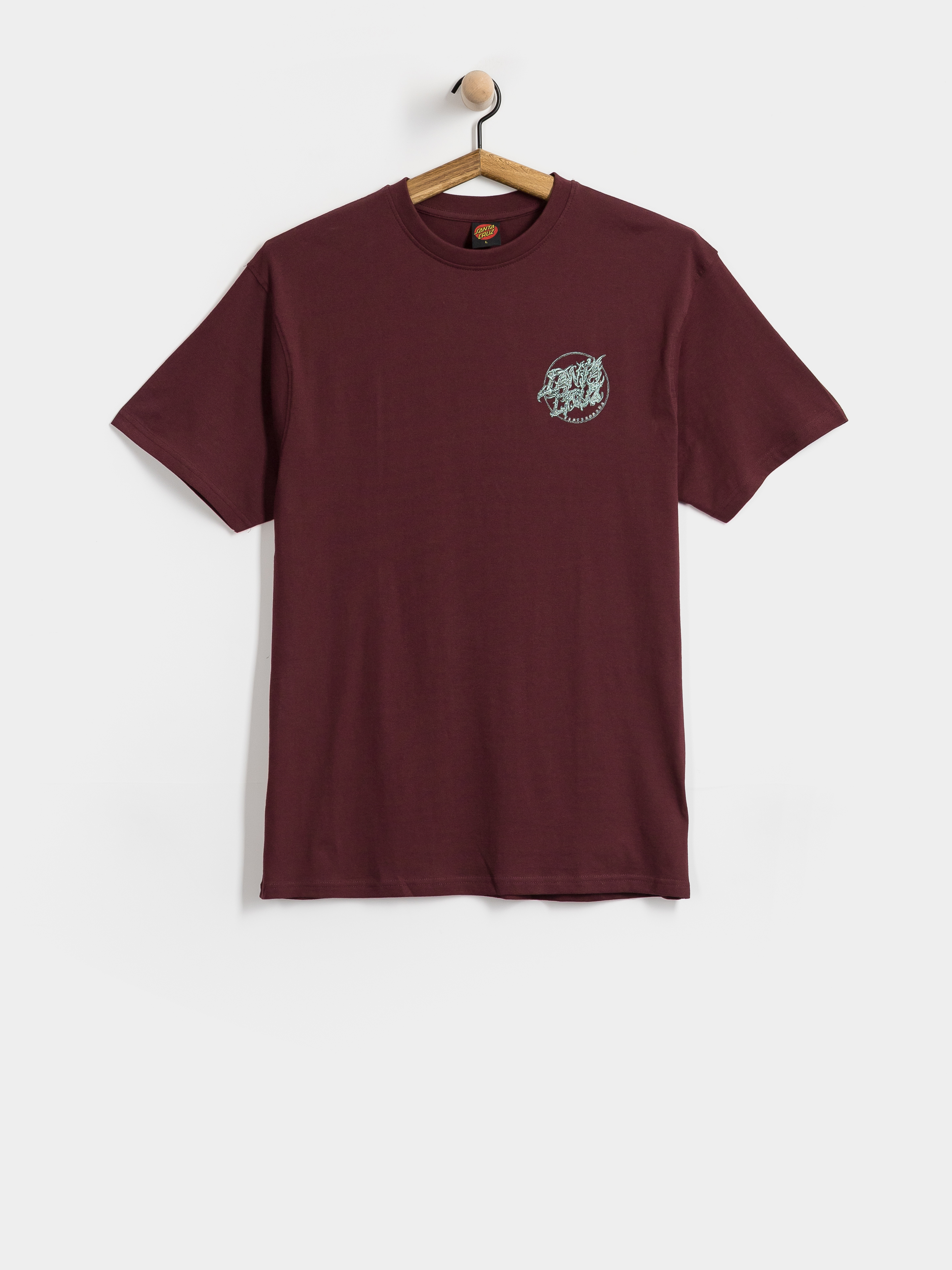 Santa Cruz Scourge Dot Póló (dark plum)