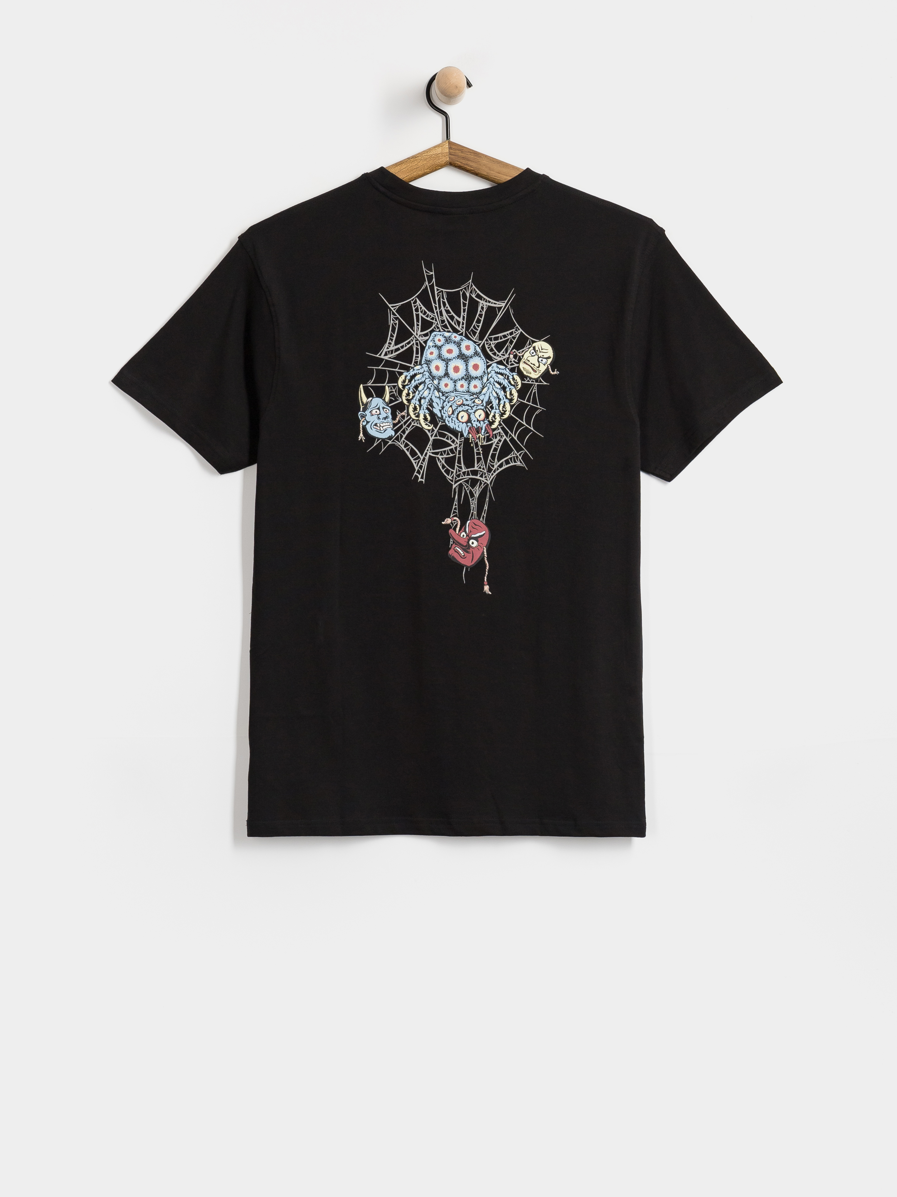 Santa Cruz Dressen Spider Póló (black)