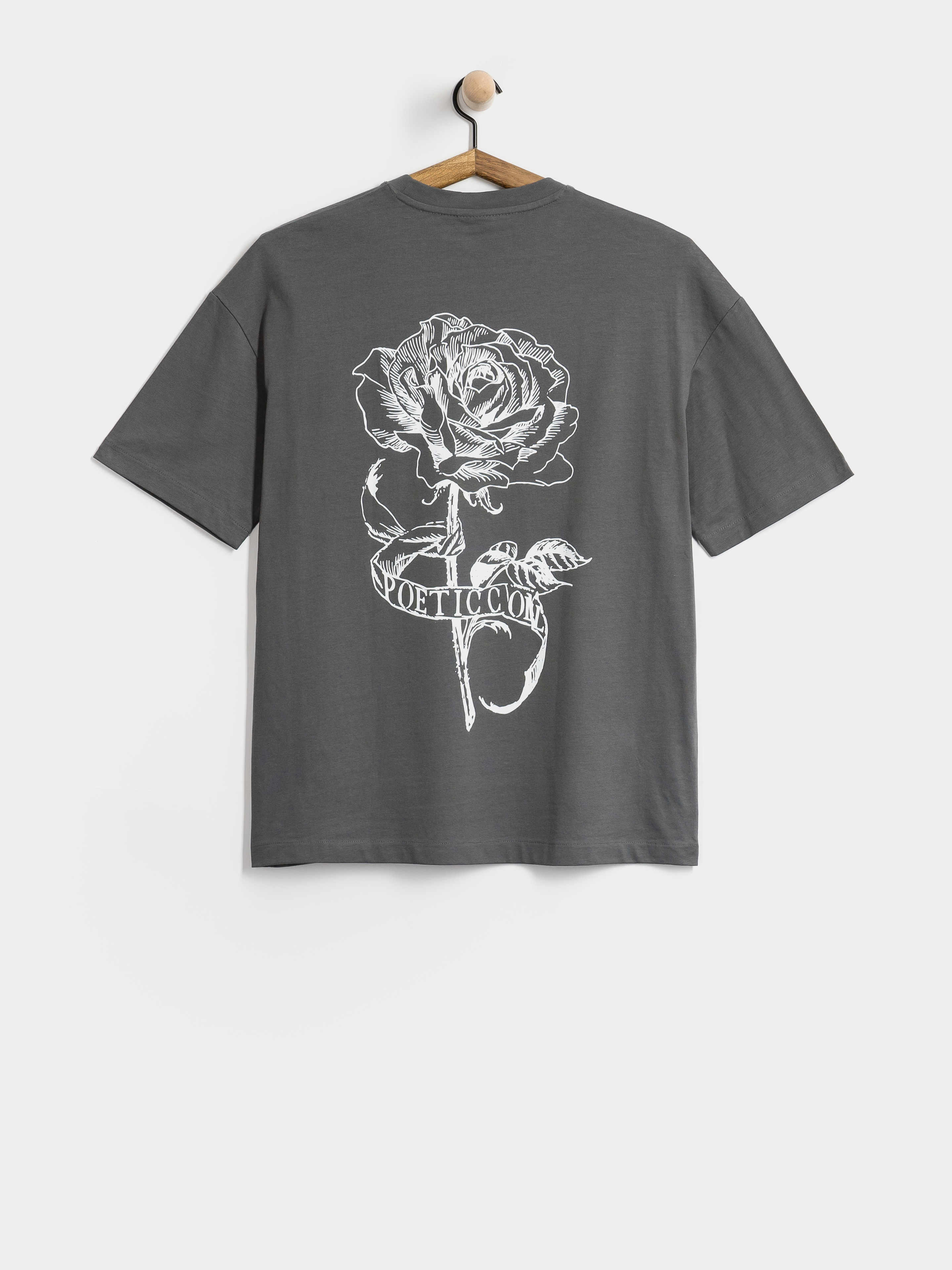Poetic Collective Thinking About You Póló (iron grey)