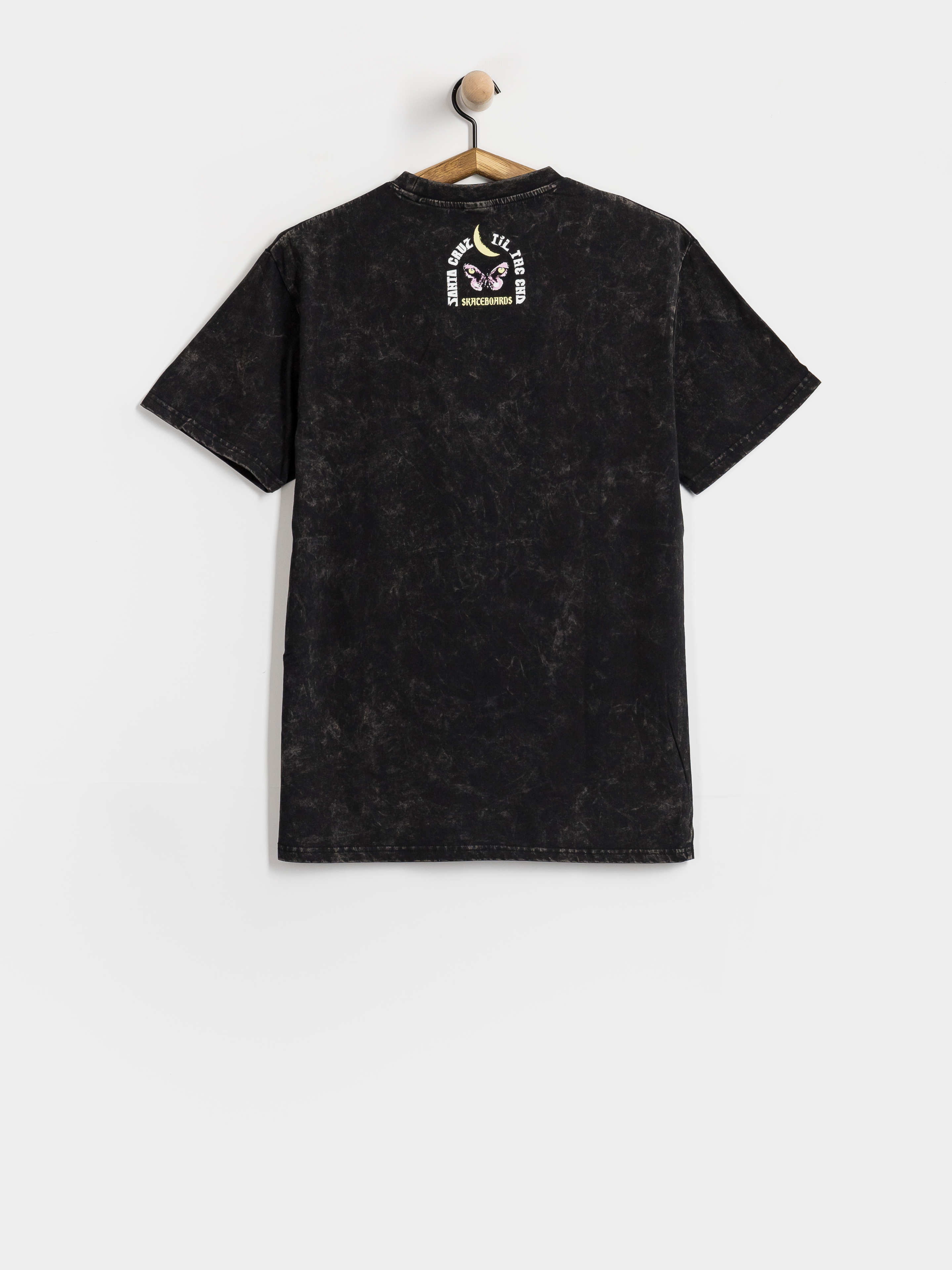 Santa Cruz Night Visions Wmn Póló (black acid wash)