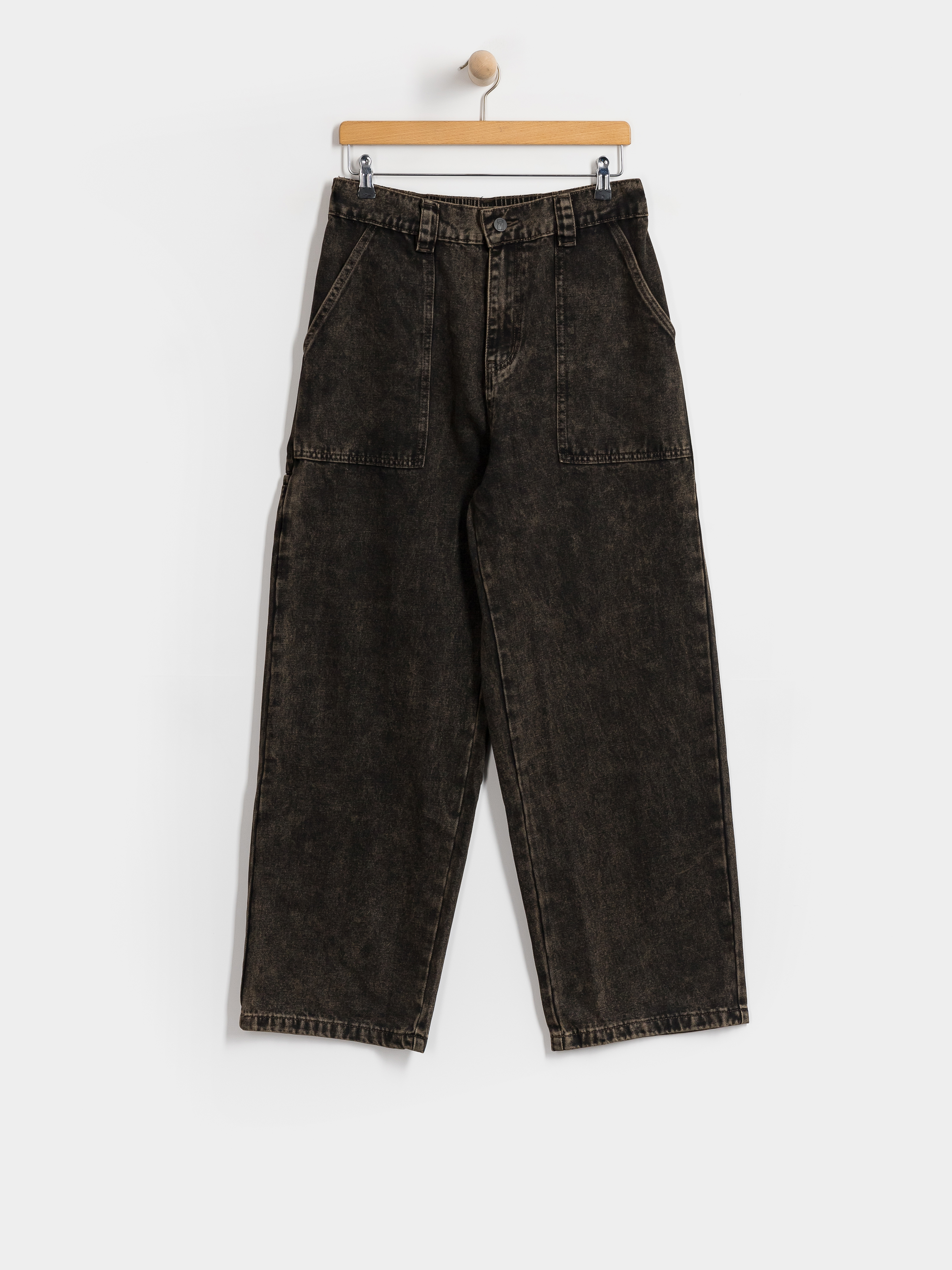 Poetic Collective Painter Kisnadrág (brown acid denim wash)