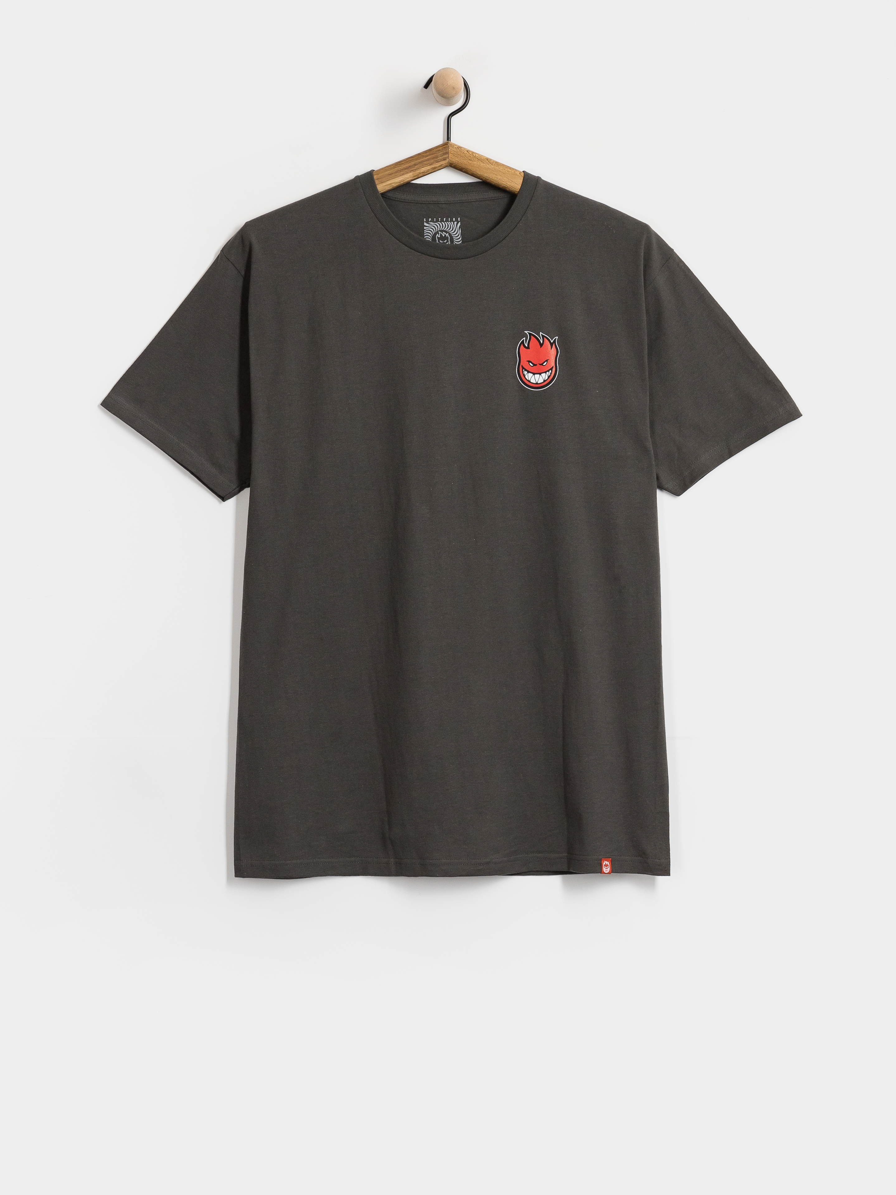 Spitfire Lil Bighead Fill Pu00f3lu00f3 (charcoal solid w/red black&white print)