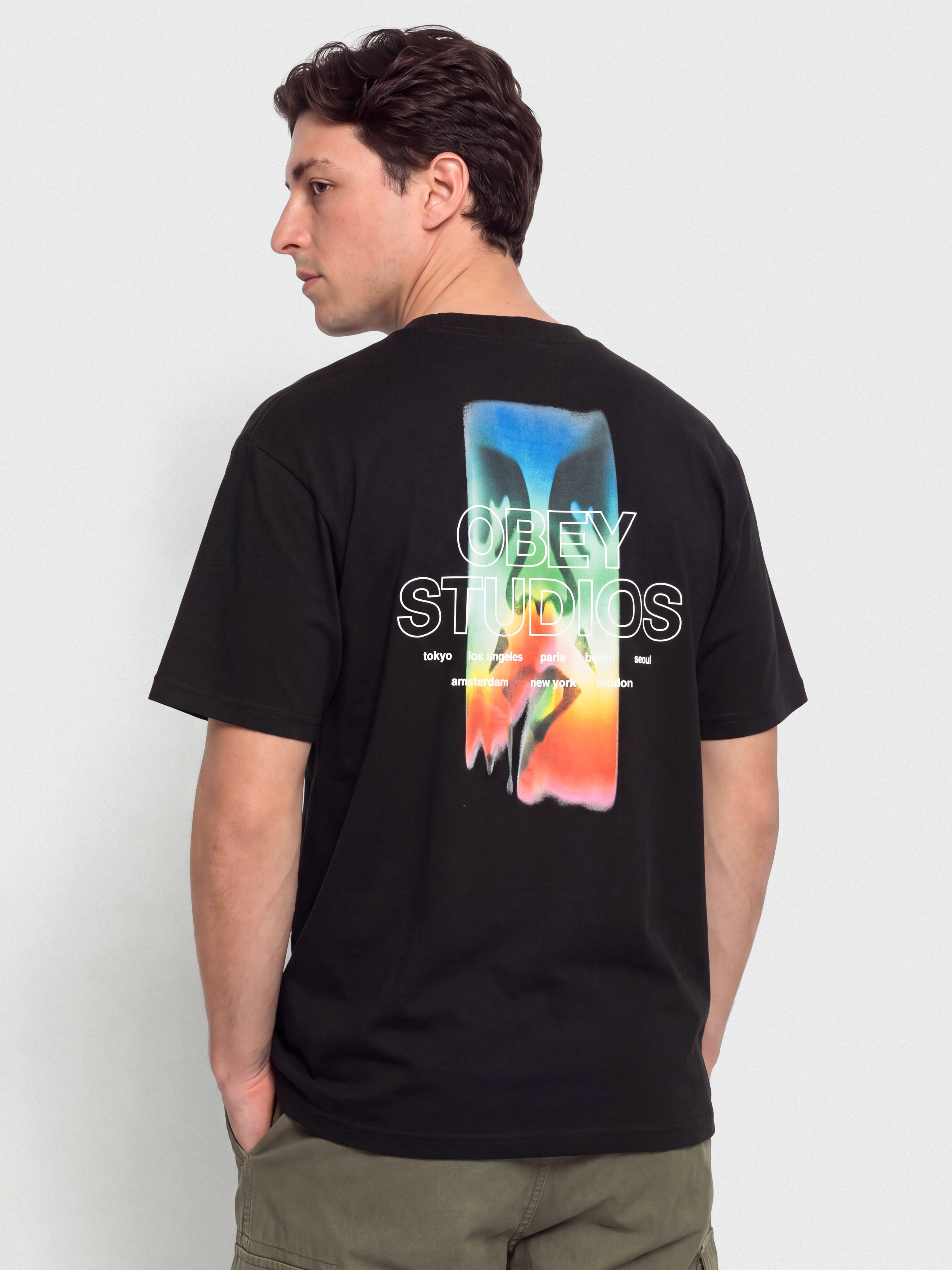 OBEY Spectrum Póló (black)