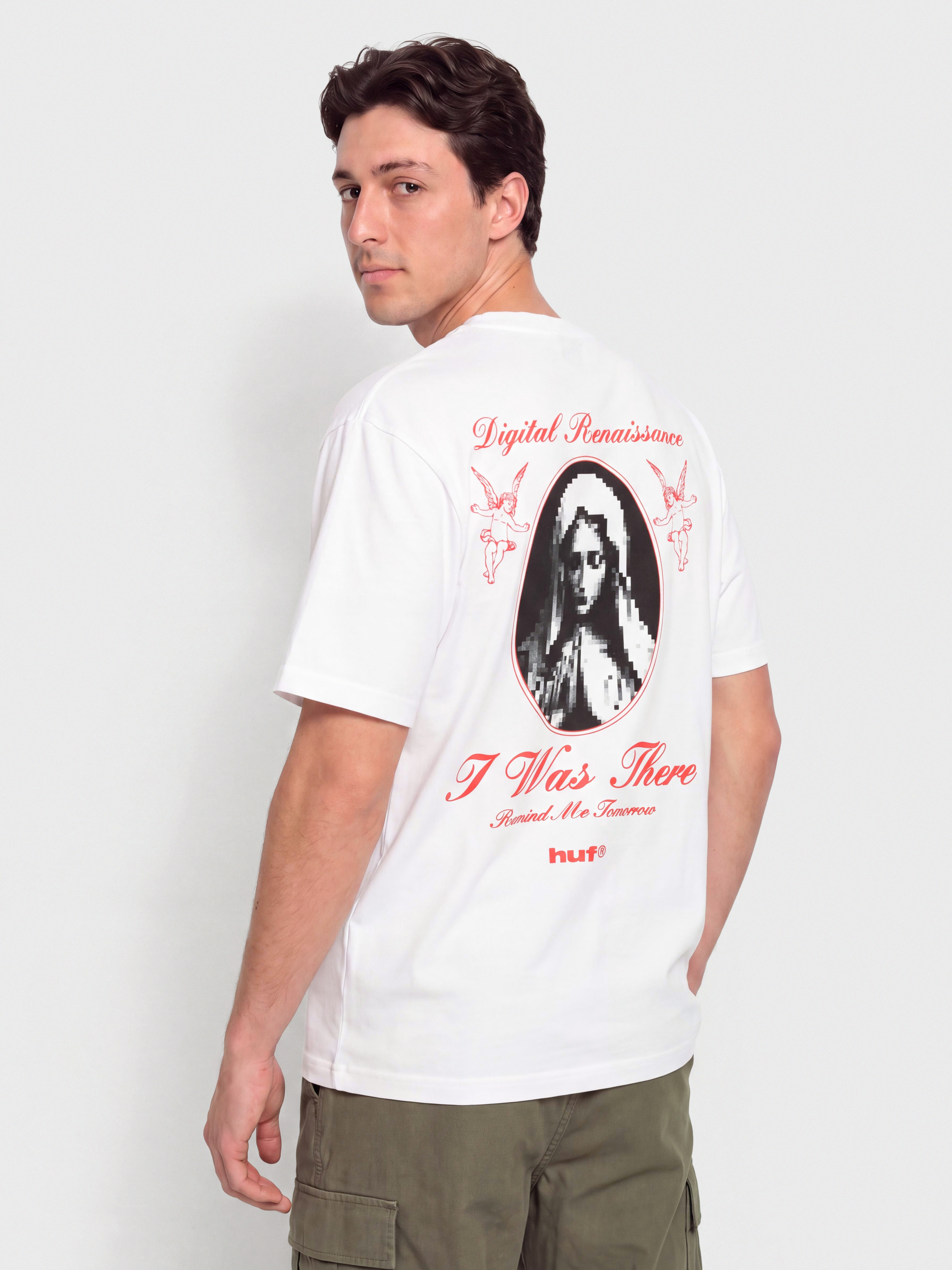 HUF Digital Renaissance Pu00f3lu00f3 (white)