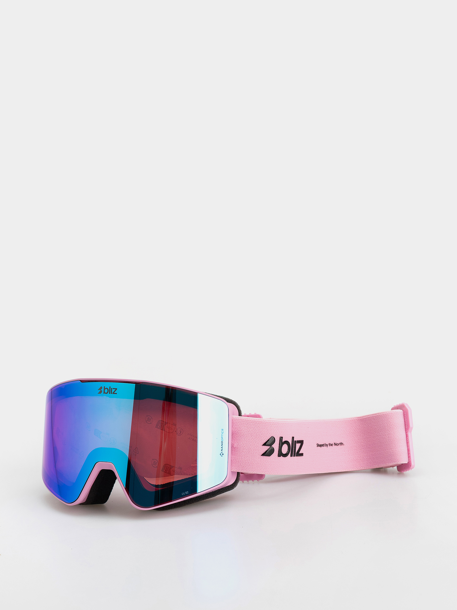 Snowboard szemüveg Bliz G001S (matte pink/n o n violet&blue)