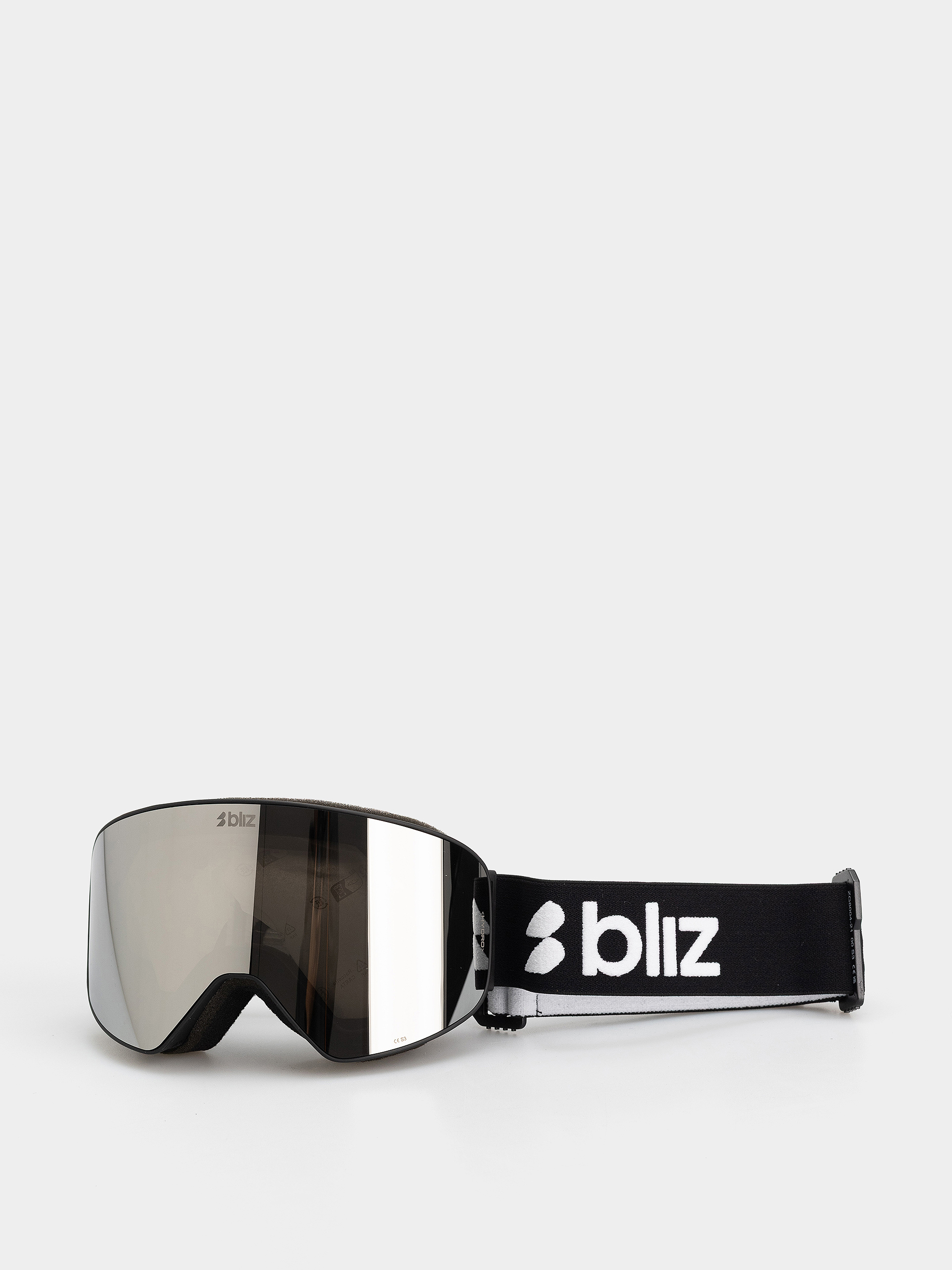 Snowboard szemüveg Bliz Flow (matte black/smoke silver mirror)
