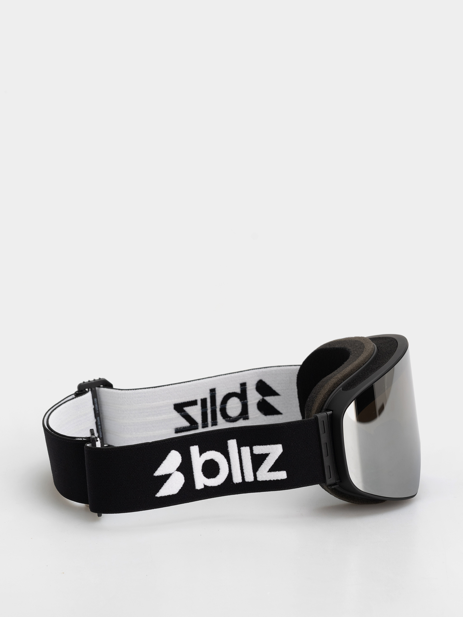 Snowboard szemüveg Bliz Flow (matte black/smoke silver mirror)