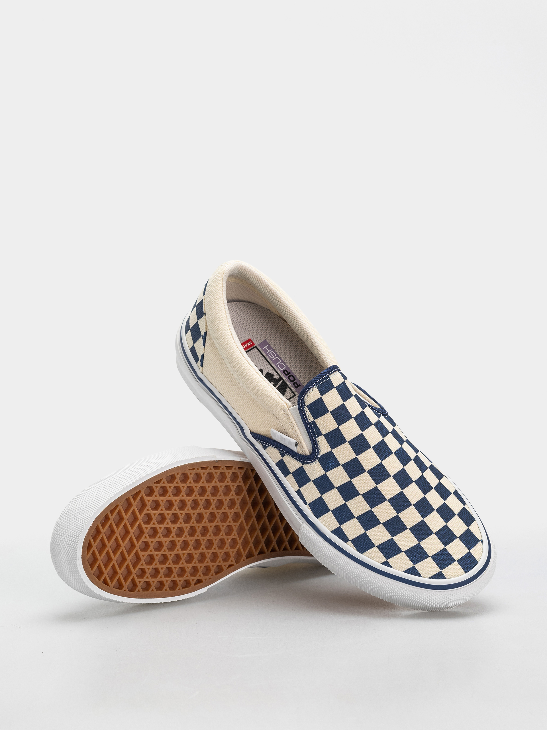 Cipők Vans Skate Slip On (blue checkerboard)