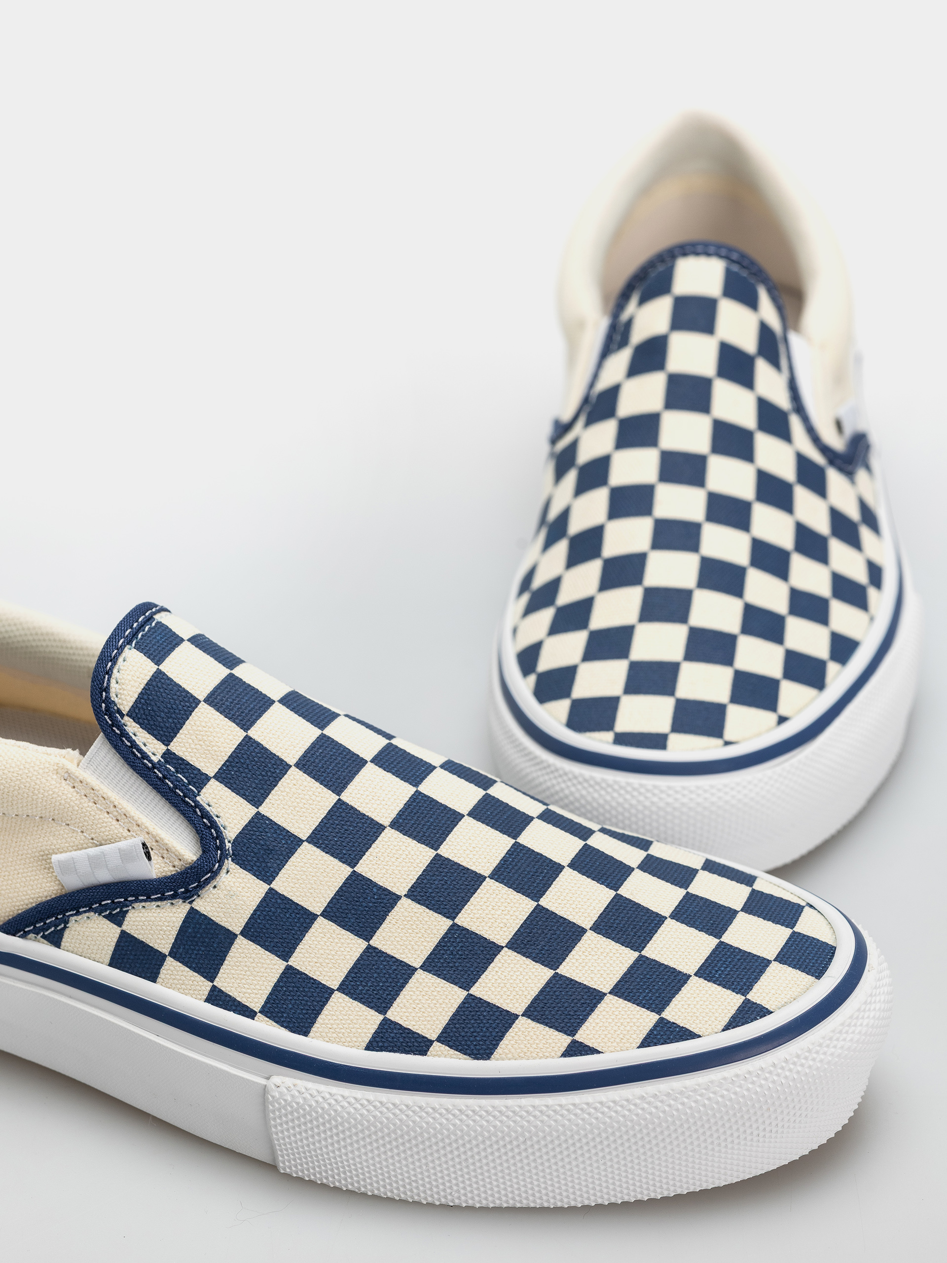 Cipők Vans Skate Slip On (blue checkerboard)