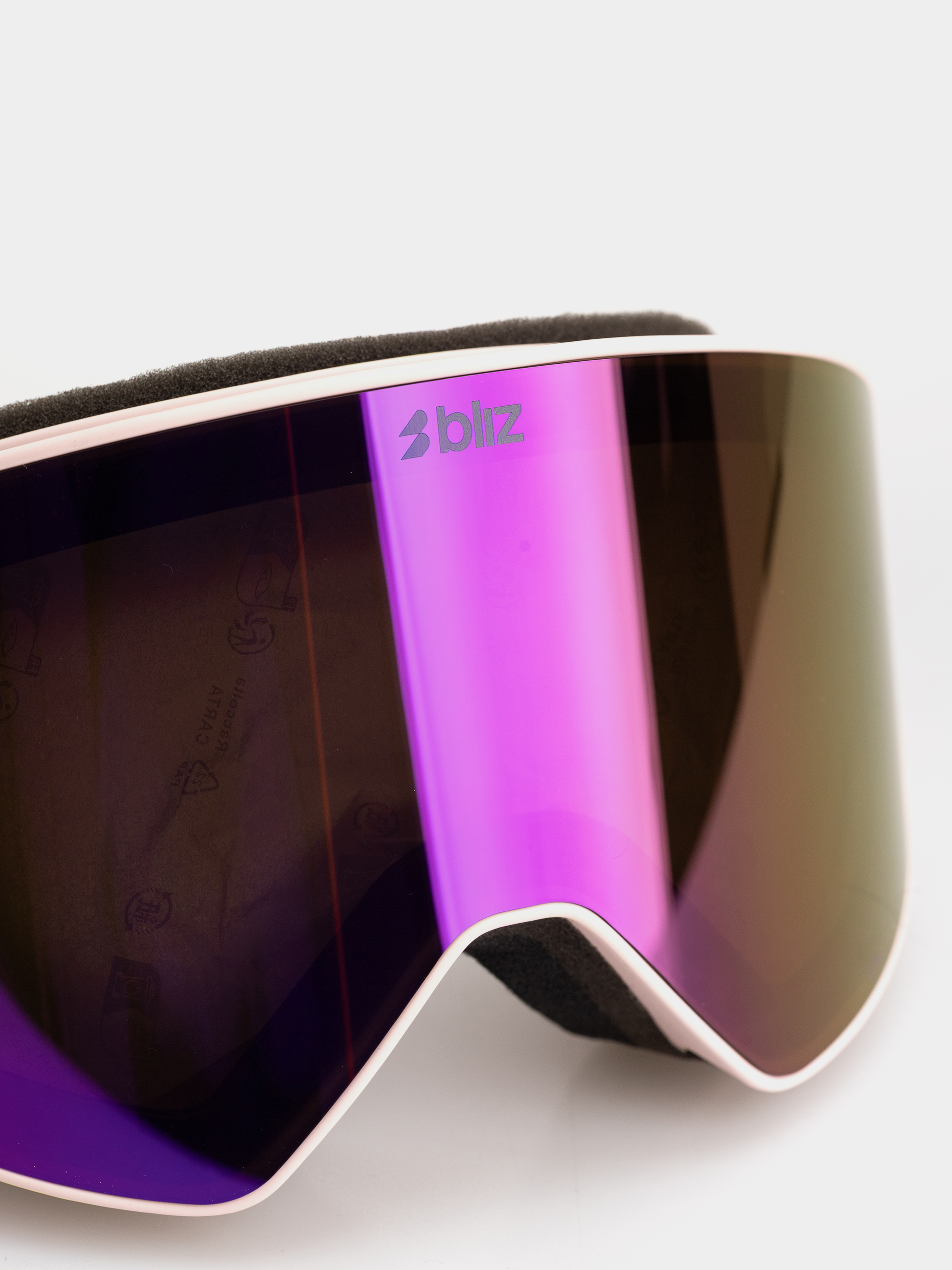 Snowboard szemüveg Bliz Flow (matte pink/brown w pink multi)