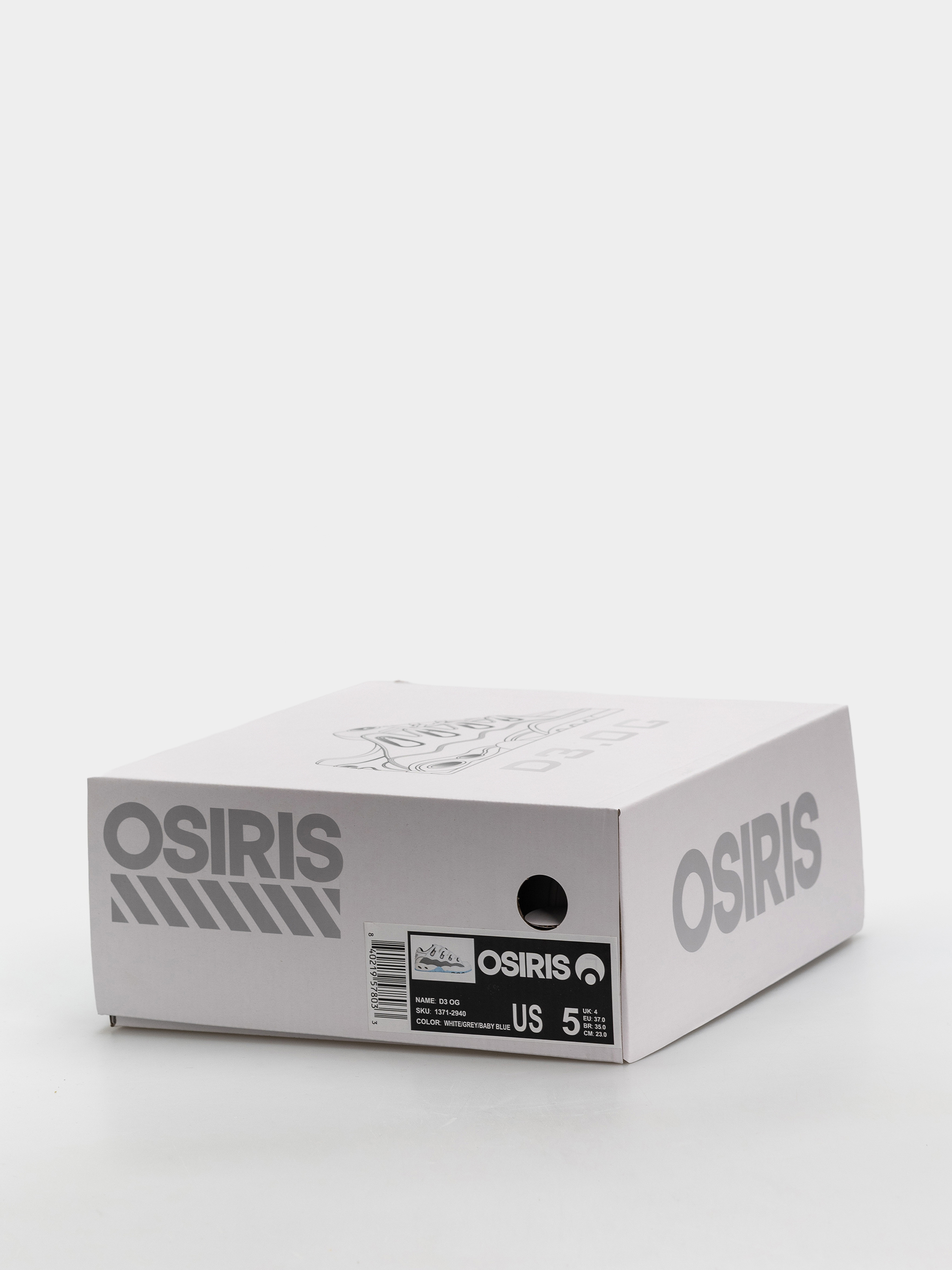 Cipők Osiris D3 OG (white/grey/baby blue)