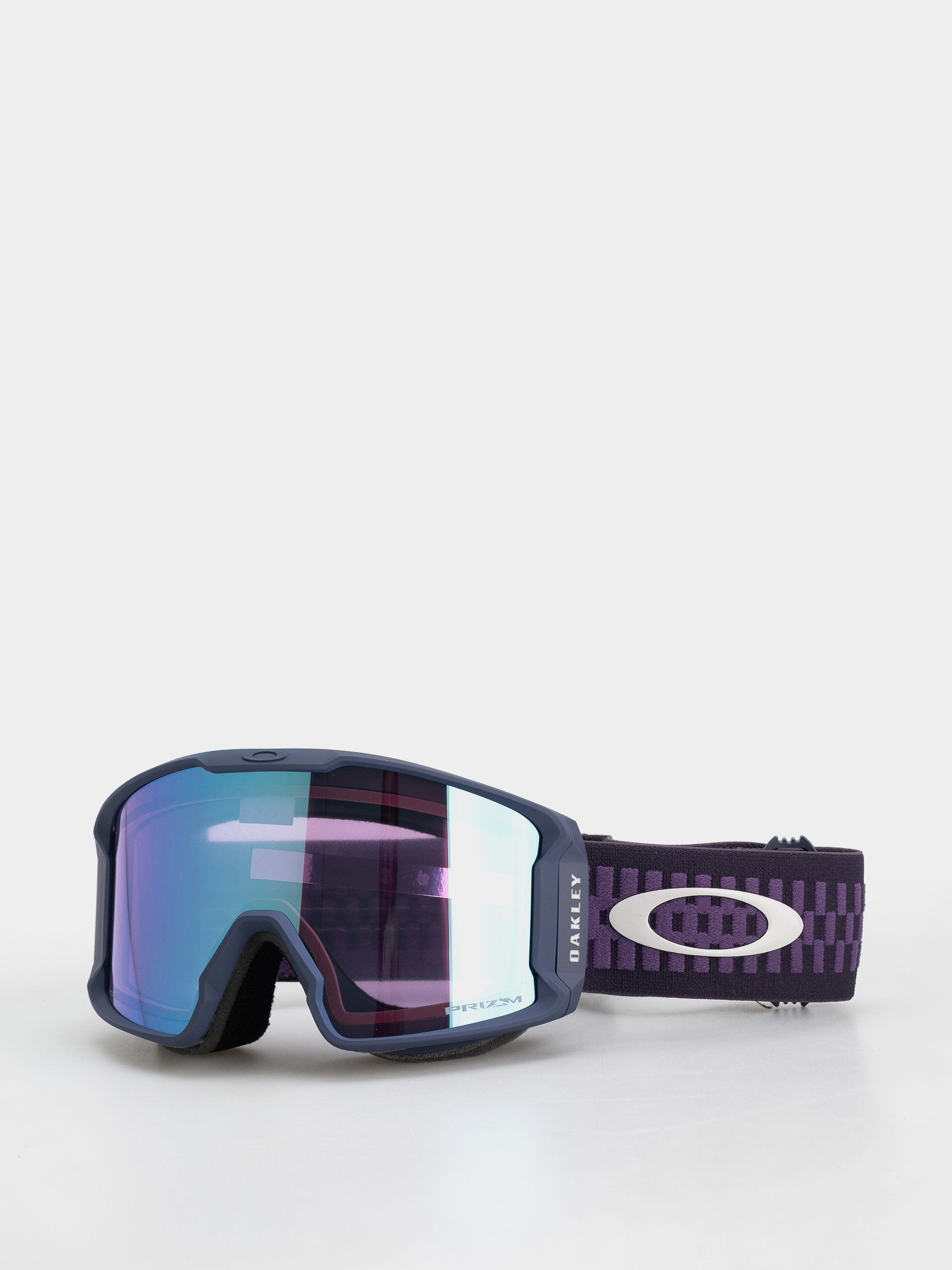 Snowboard szemüveg Oakley Line Miner L (amethyst black/prizm snow iced iridium)