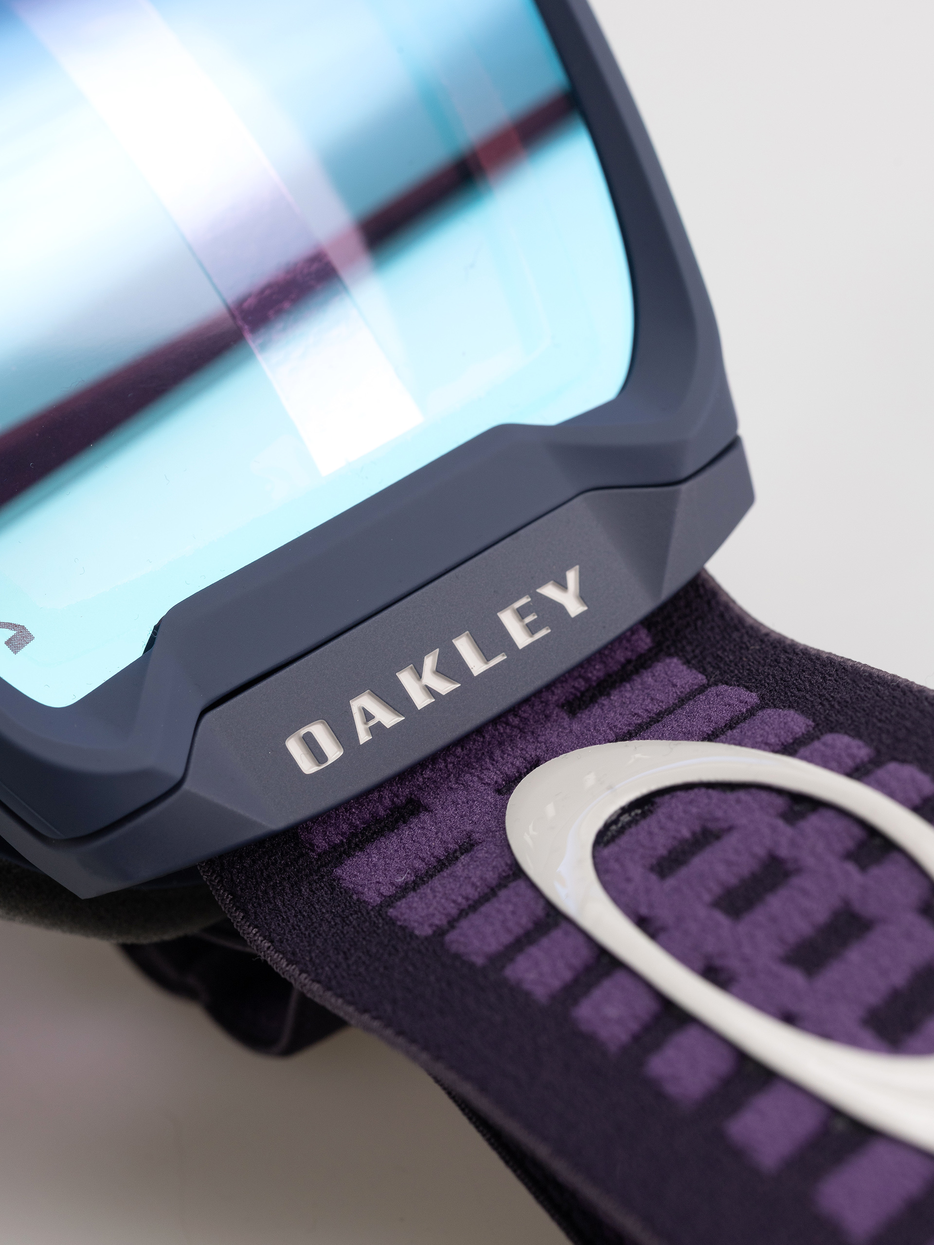 Snowboard szemüveg Oakley Line Miner L (amethyst black/prizm snow iced iridium)