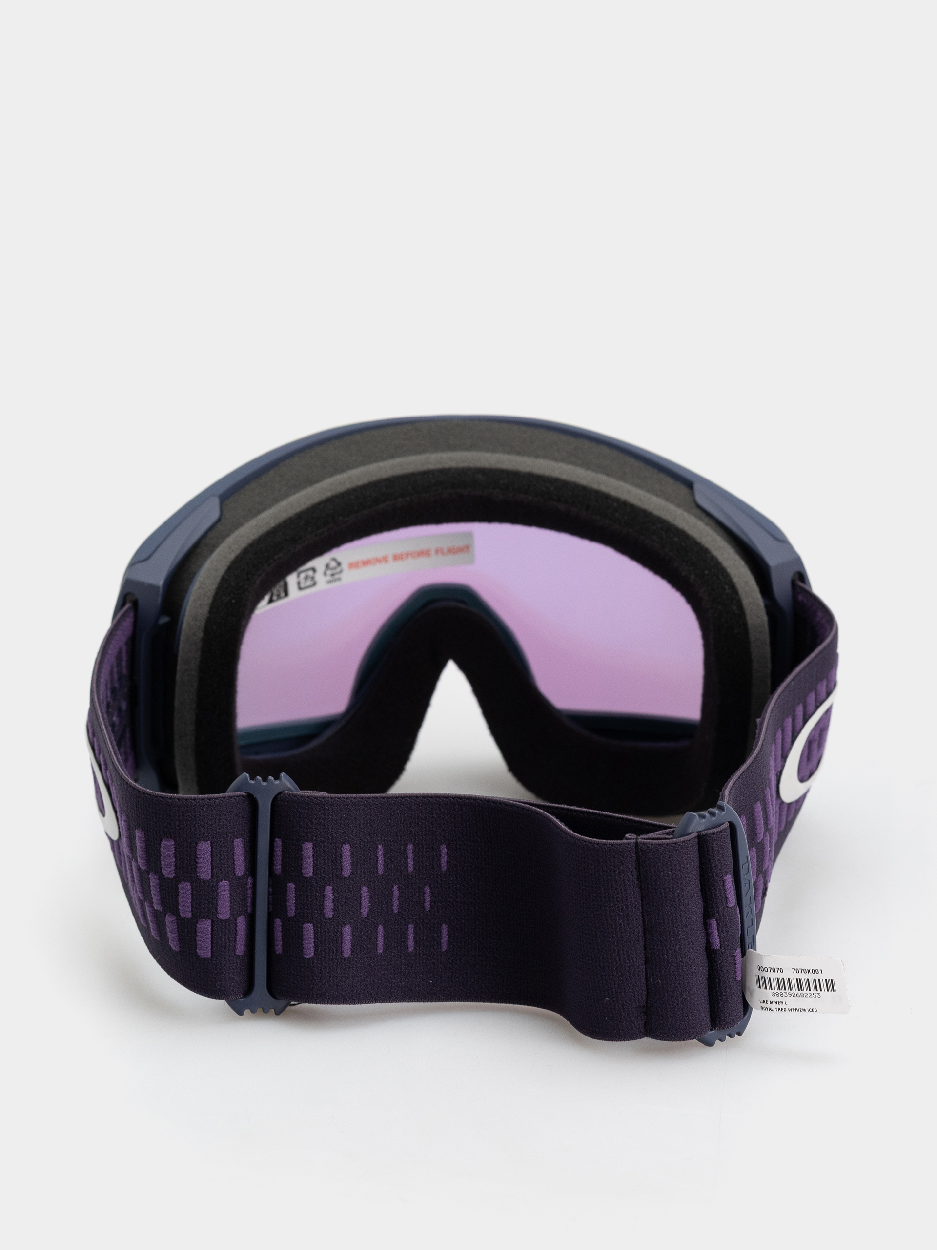 Snowboard szemüveg Oakley Line Miner L (amethyst black/prizm snow iced iridium)