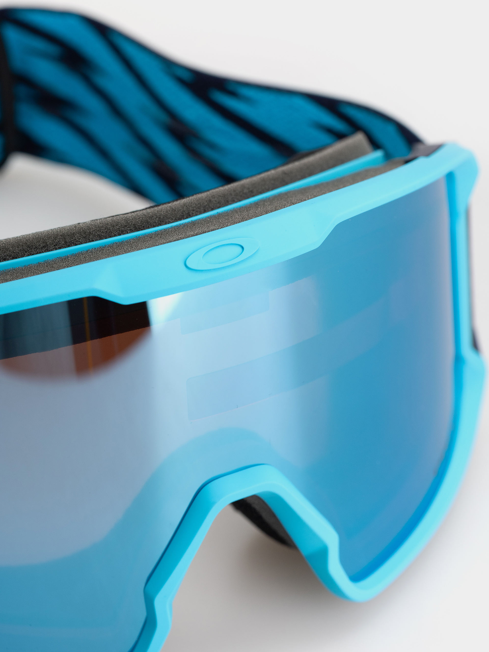 Snowboard szemüveg Oakley Line Miner L (flo blue/prizm snow sapphire iridium)