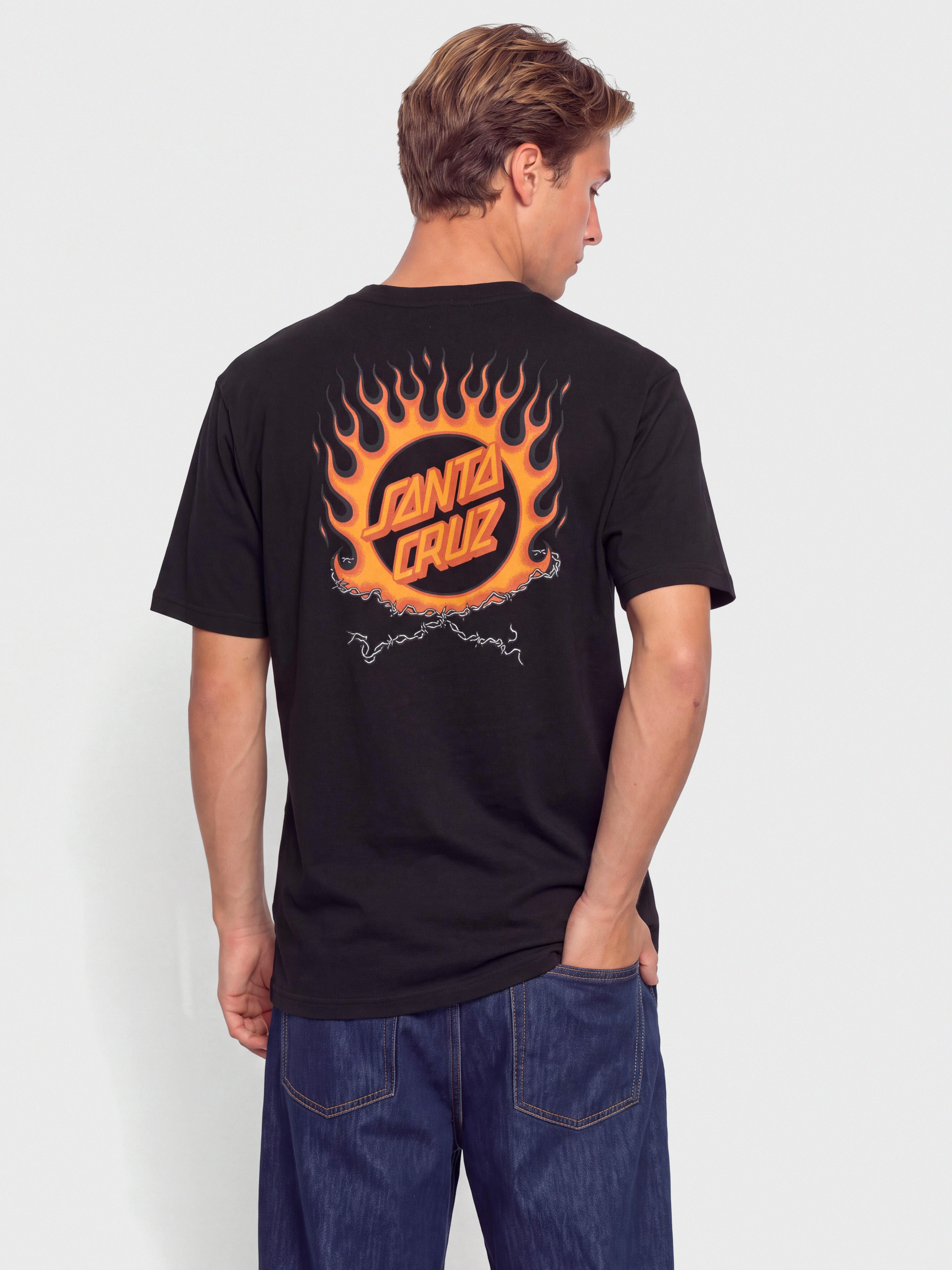 Santa Cruz Forging Dot Póló (black)