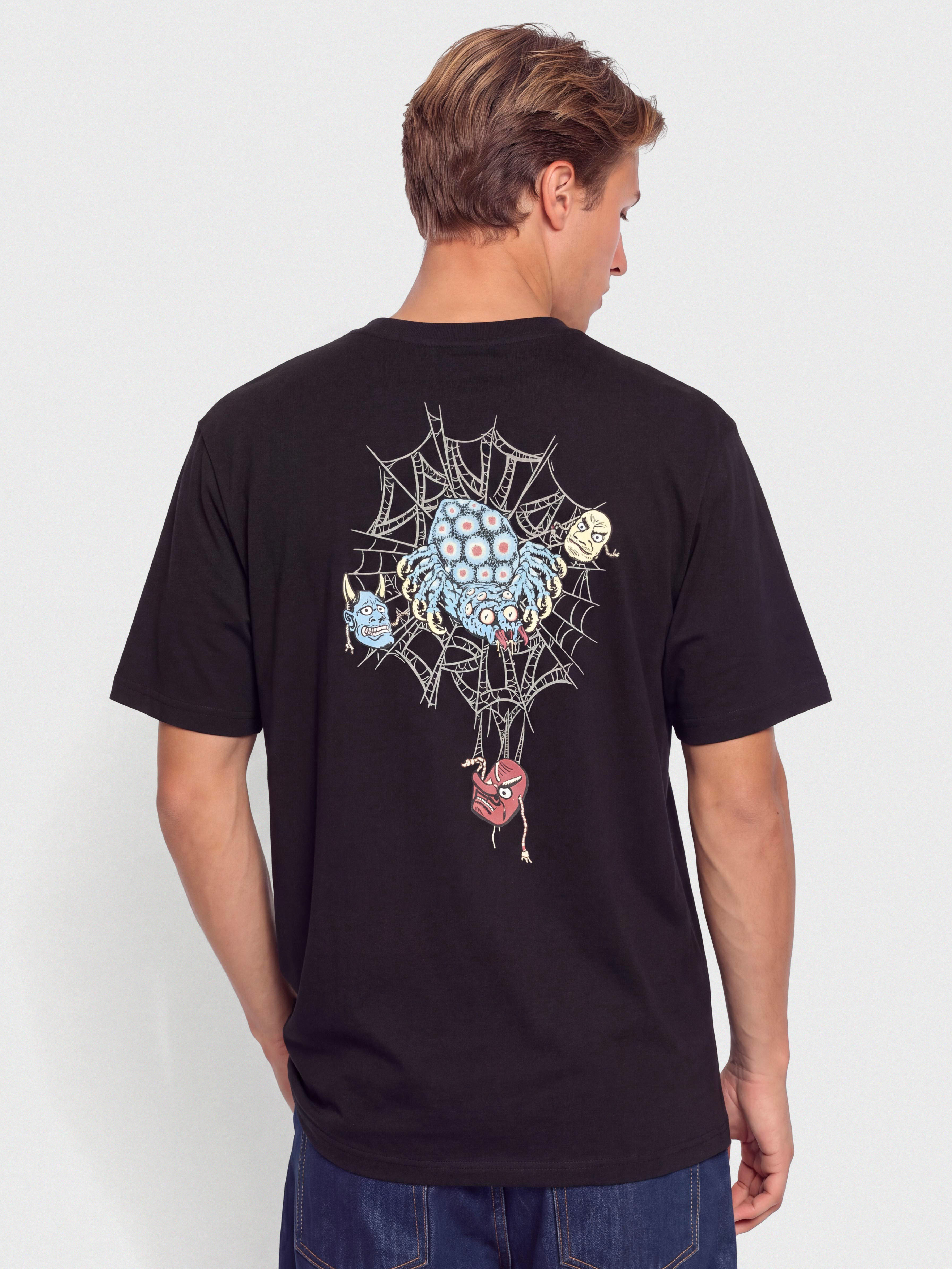 Santa Cruz Dressen Spider Pu00f3lu00f3 (black)